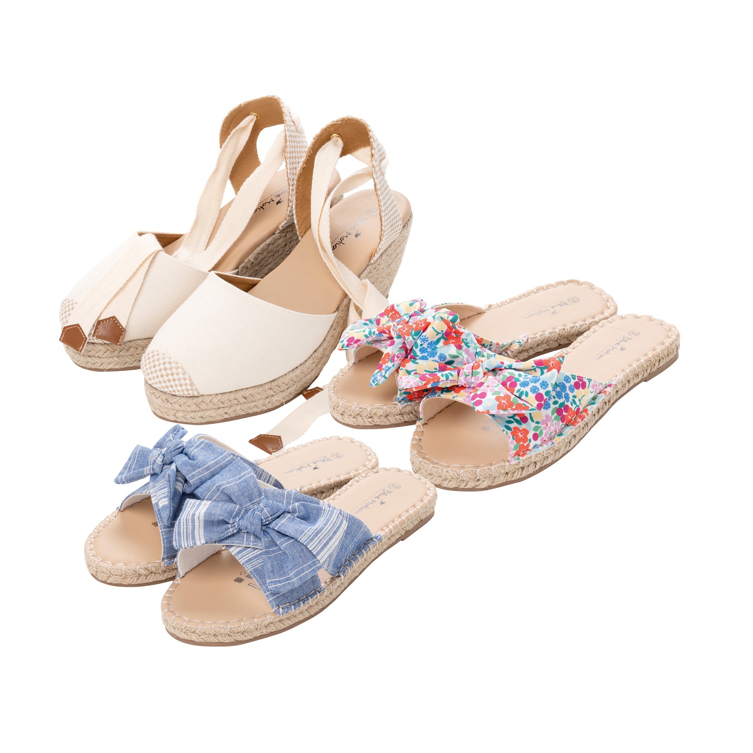 Bioworld My Melody Sandali Donna In Denim Rosa: Con Personaggio E Rose, Taglie 38-42