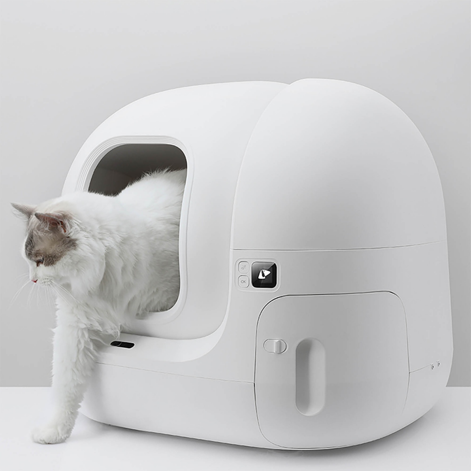 APP Intelligente Autopulente Gatto Sabbia Toilette Pet Liiter