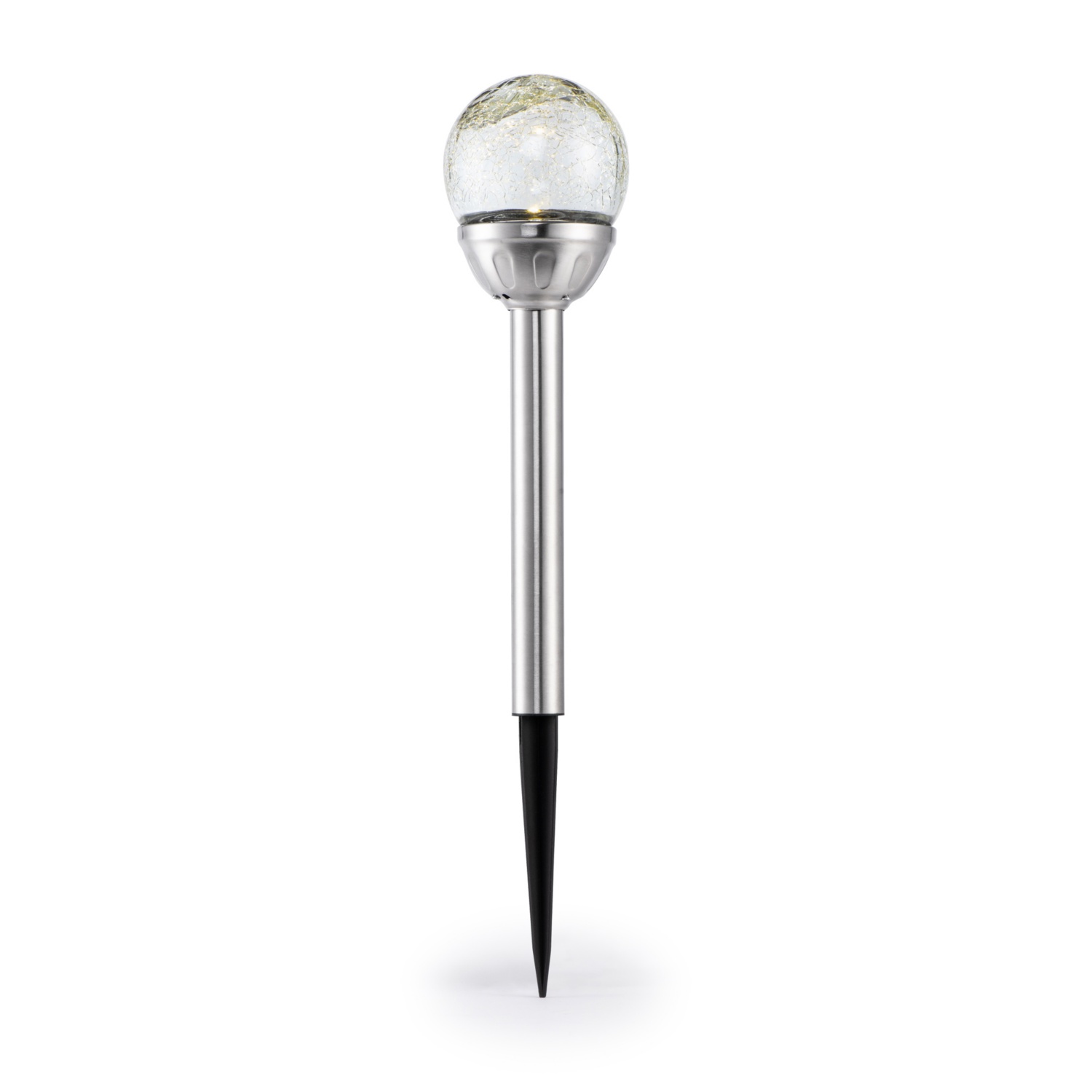 BELAVI LED SolarGartenleuchte CrackleDesign, Kugel, Warmweiß HOFER