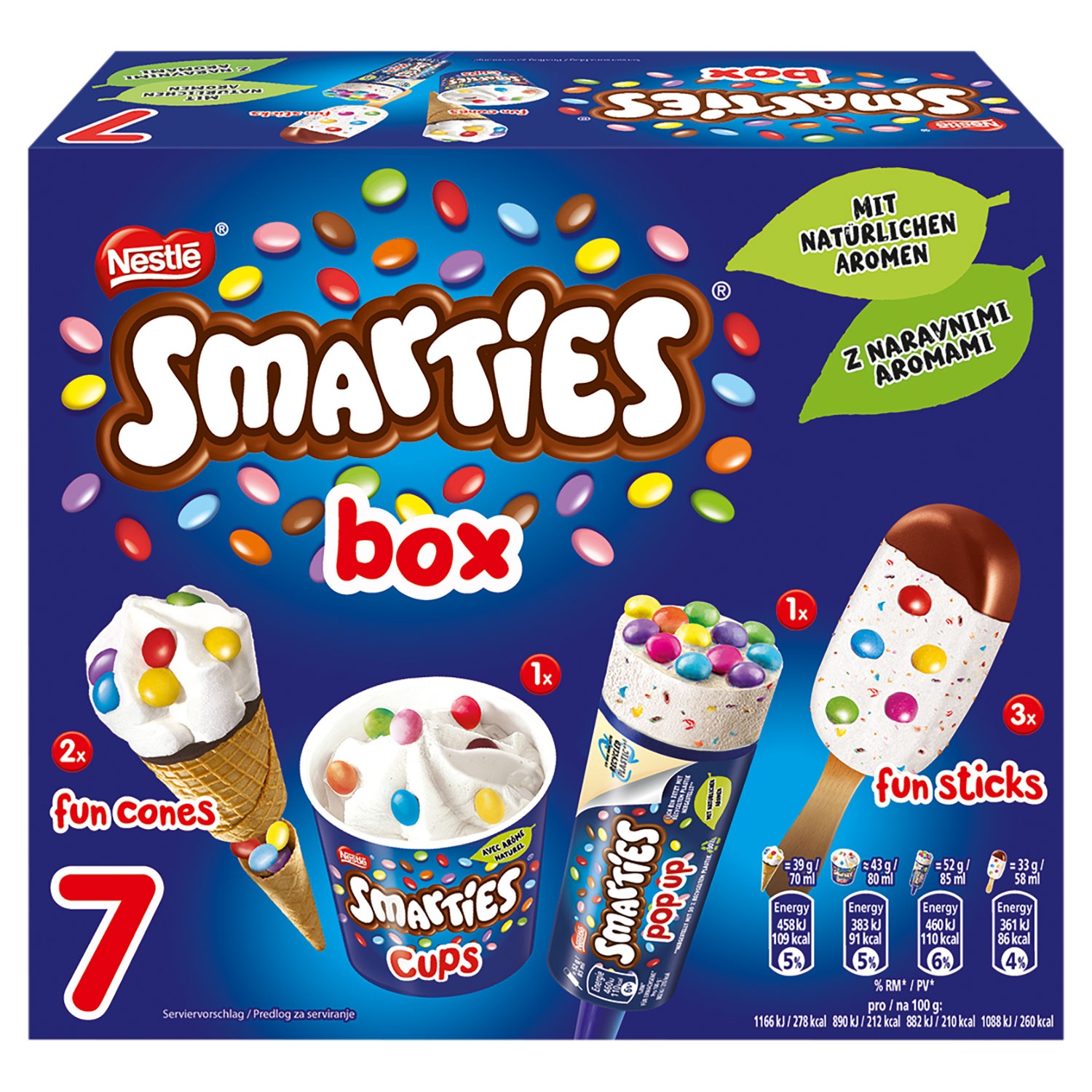 Nestlé/Schöller Smarties Box 479 ml