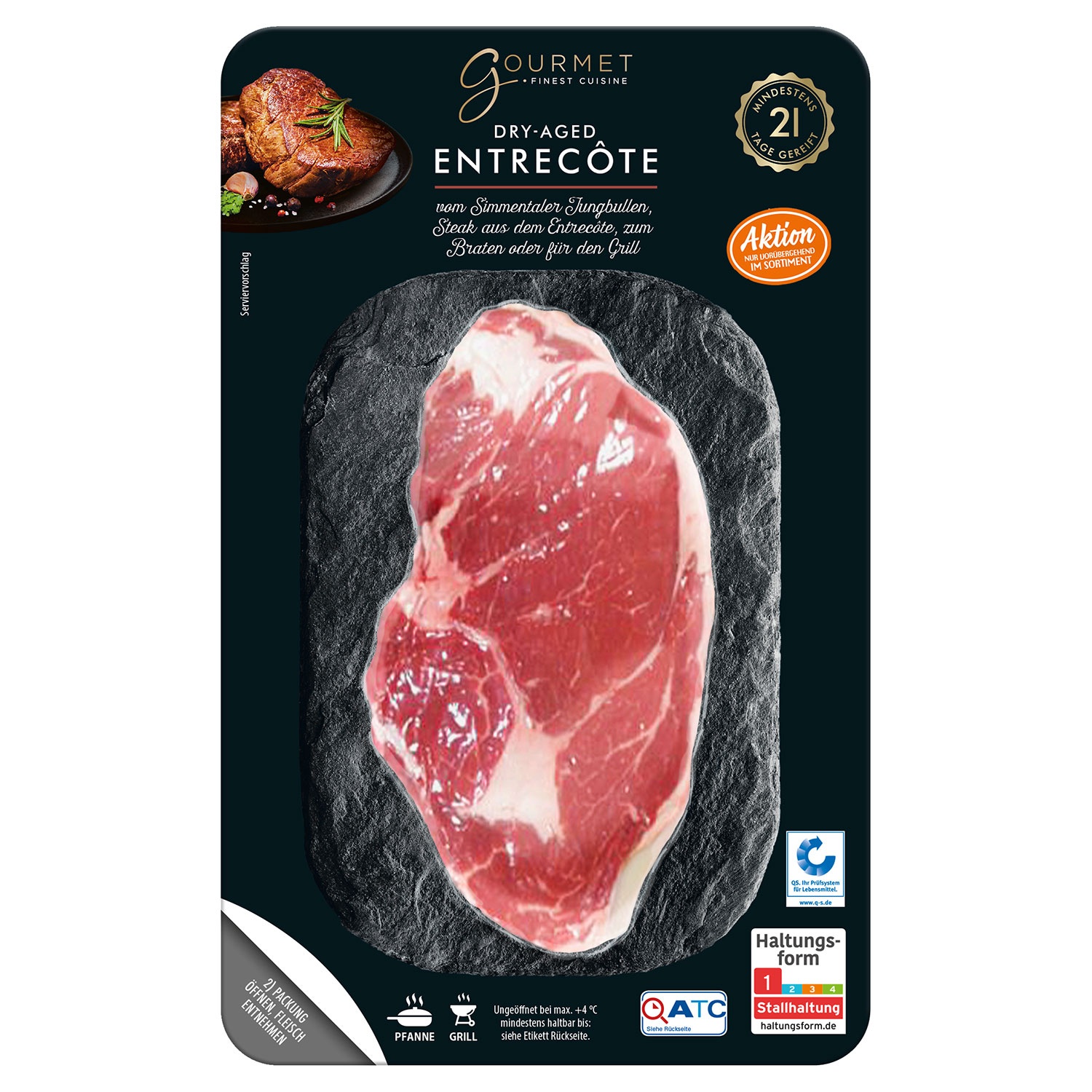 GOURMET FINEST CUISINE Dry-aged-Steaks 239 g
