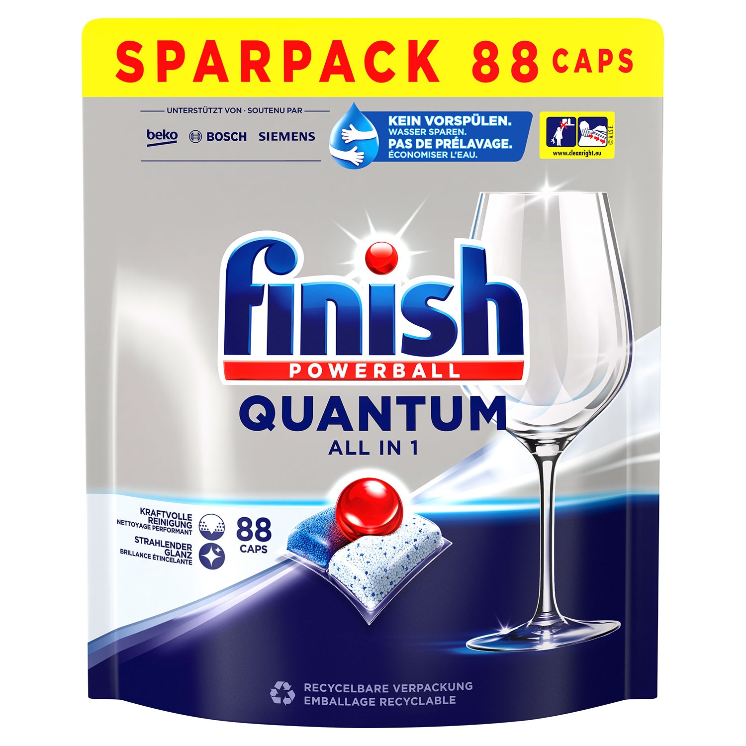 FINISH Powerball Quantum All-in-1 88 Tabs