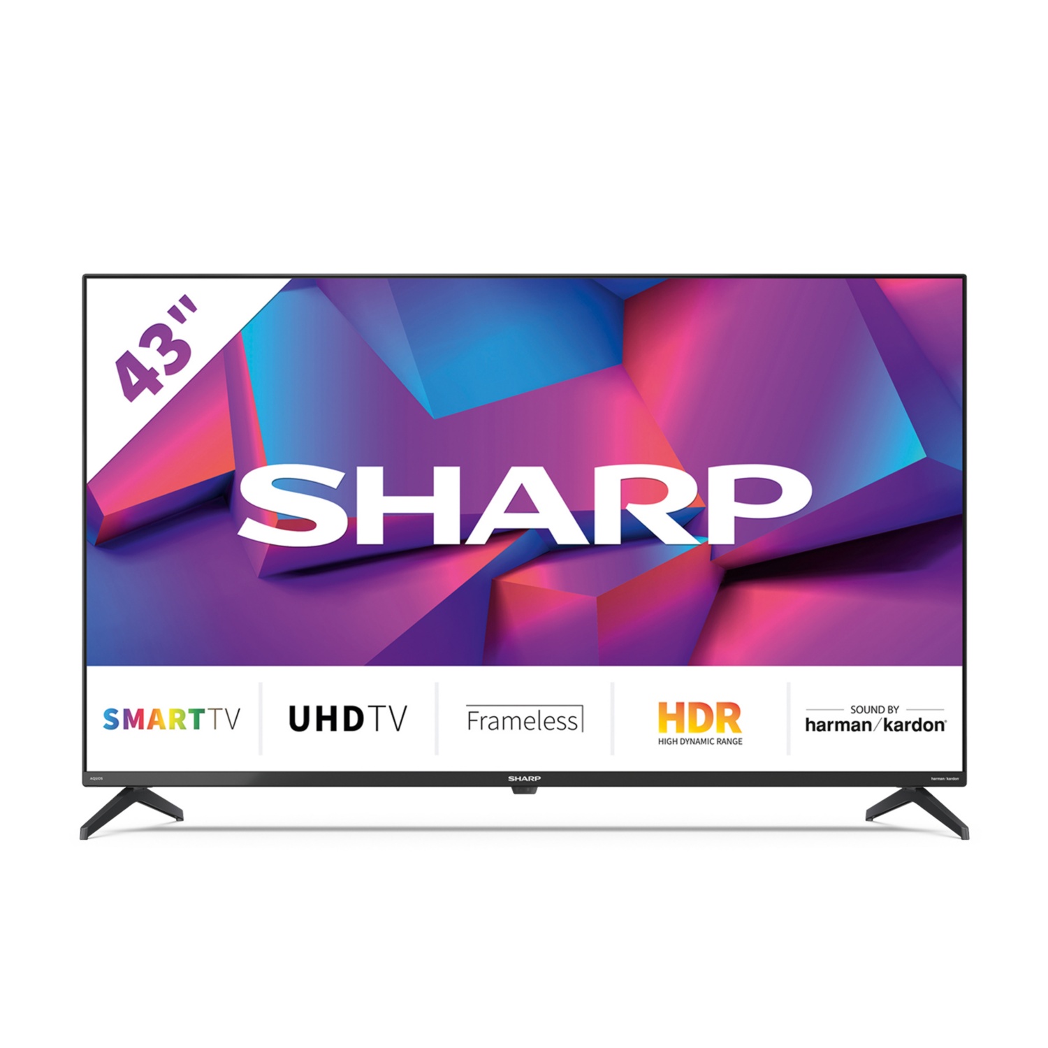 SHARP 4K Ultra HD Smart-TV 108 cm (43“) FK2E