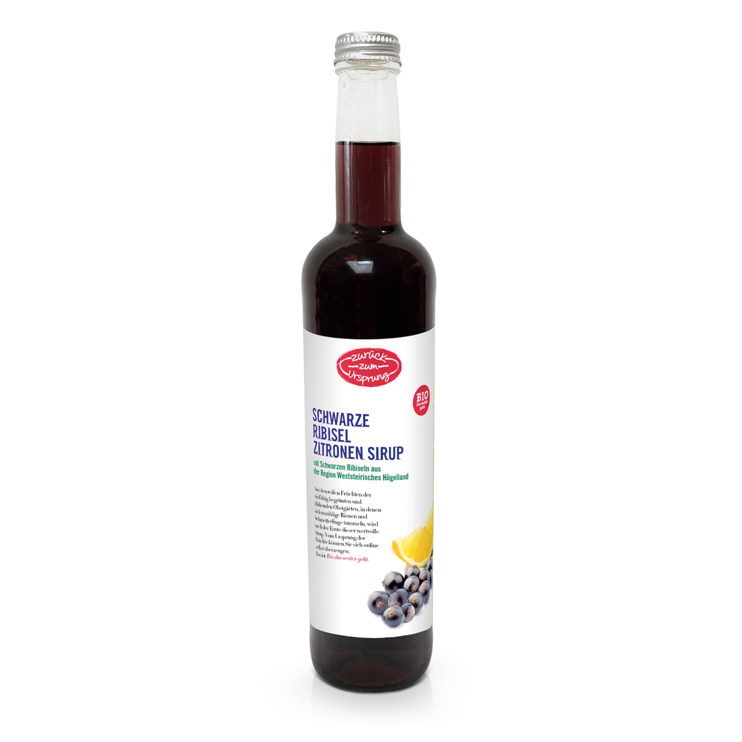 ZURÜCK ZUM URSPRUNG Sirup, Johannisbeere