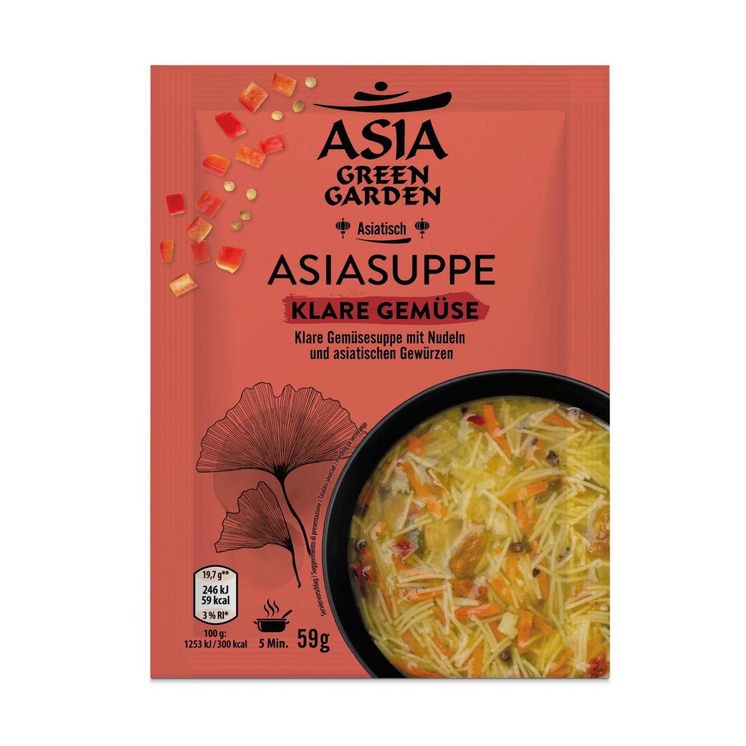 ASIA GREEN GARDEN Asia Suppen, Gemüsesuppe