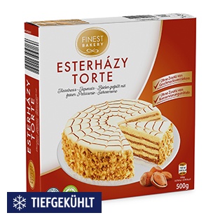 FINEST BAKERY Vatertagstorte, Esterházy