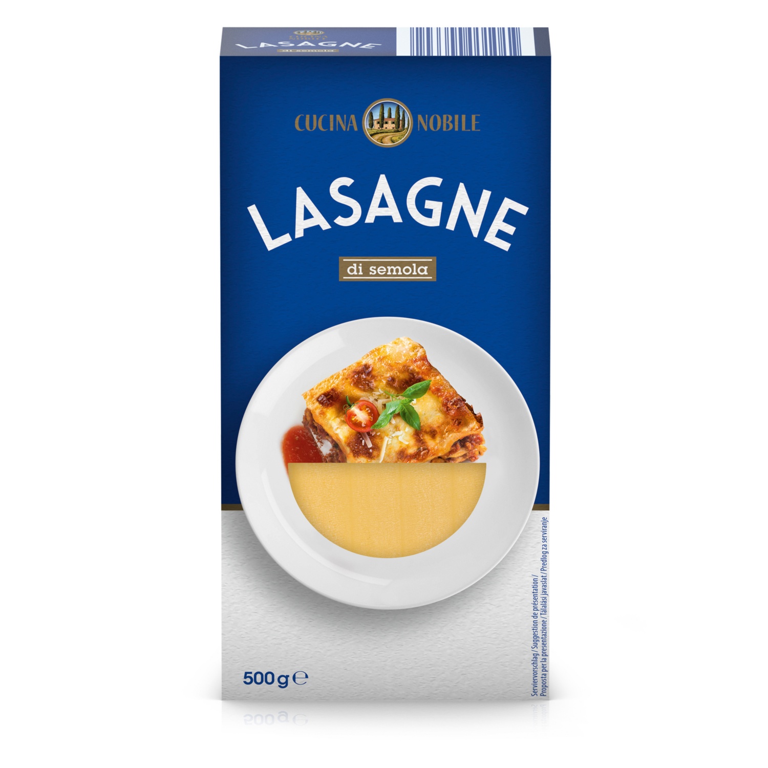 CUCINA NOBILE Lasagneblätter, Natur