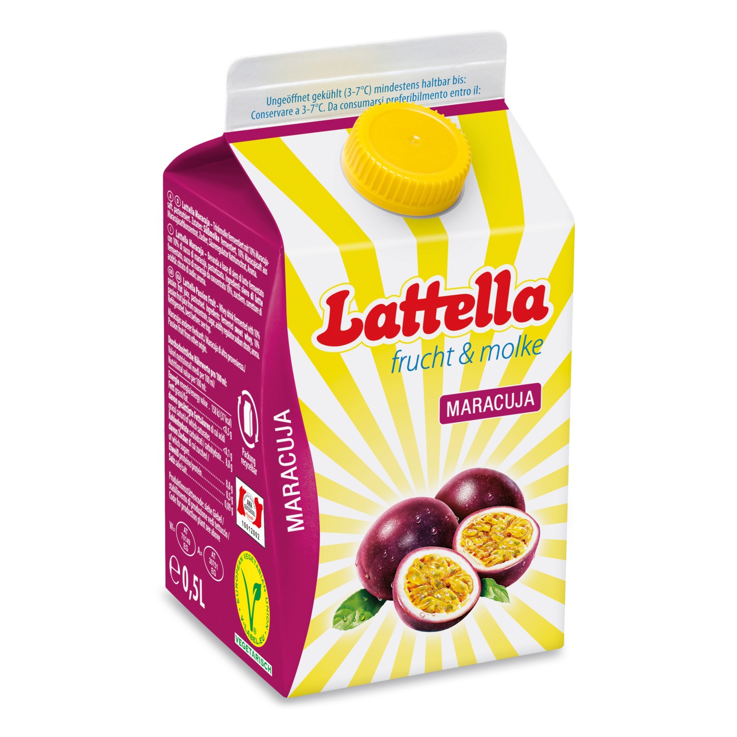 LATELLA Molkegetränk, Maracuja