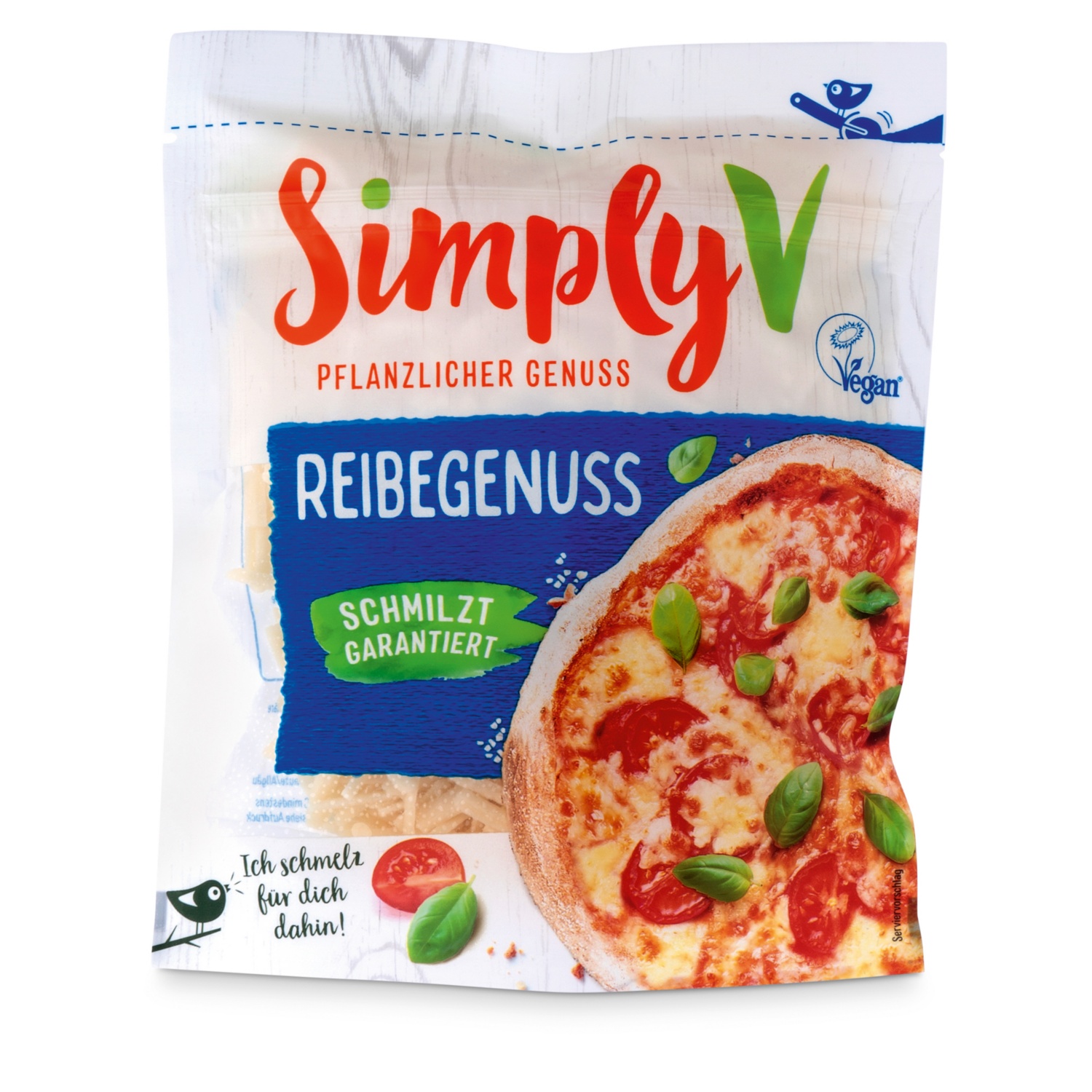 SIMPLY V Vegane Käse, Reibegenuss