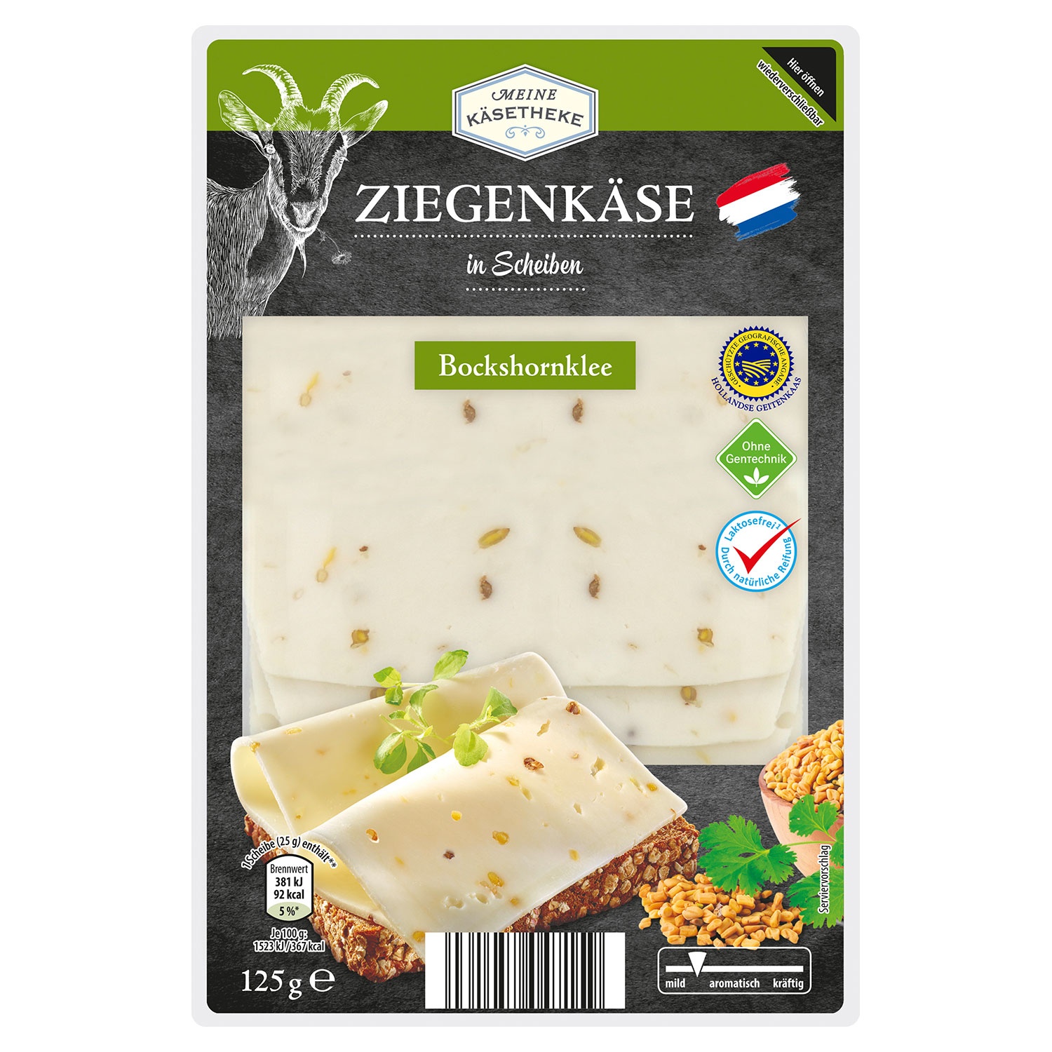 MEINE KÄSETHEKE Ziegenkäse 125 g
