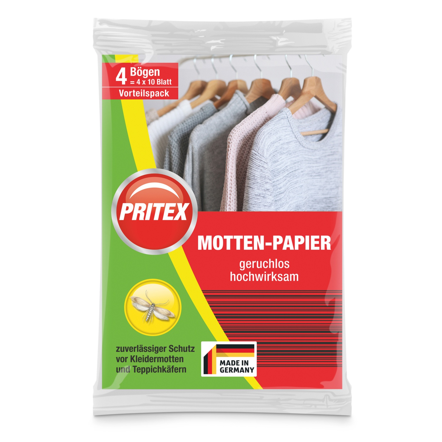 PRITEX Motten-Papier