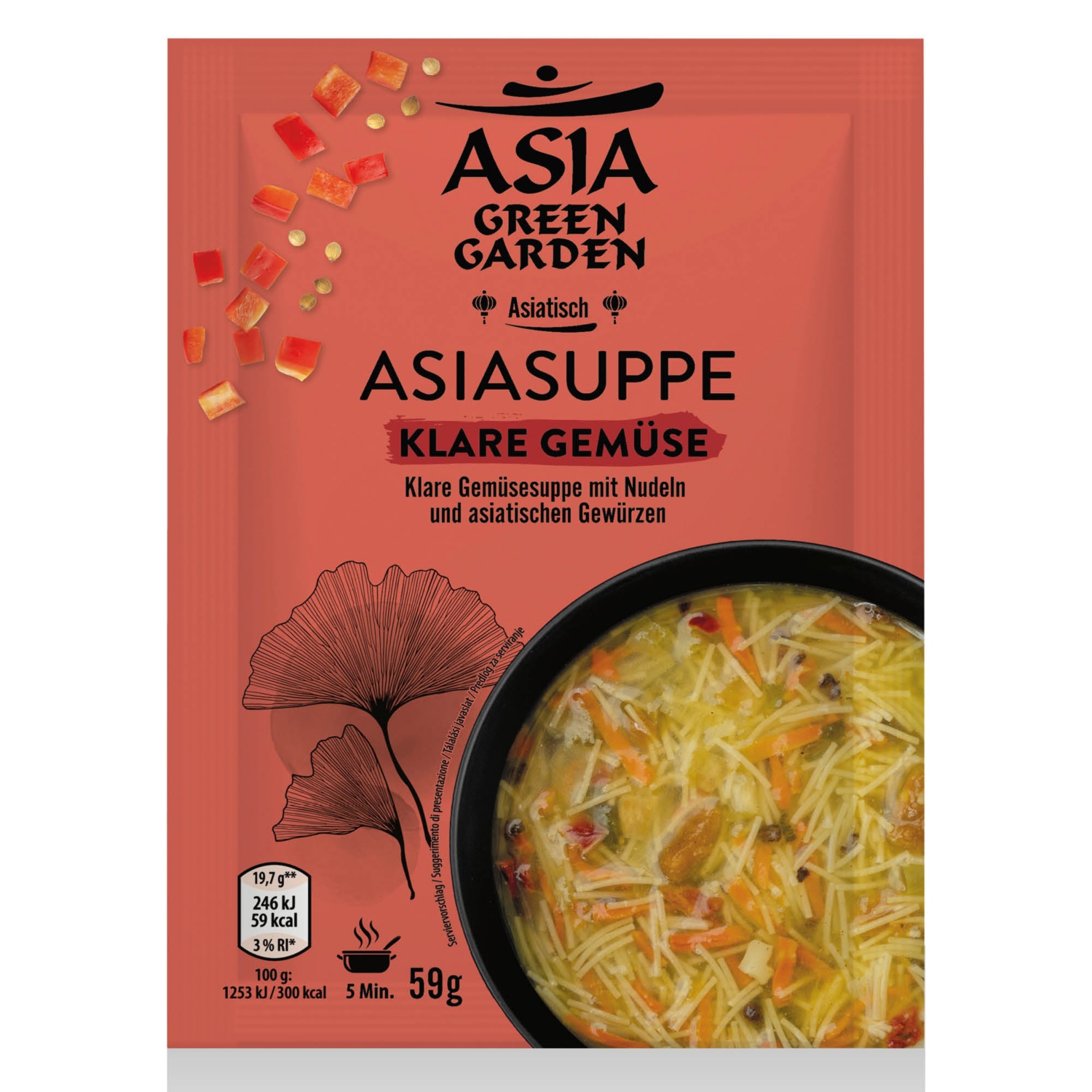 ASIA GREEN GARDEN Ázsiai leves, 59 g, erőleves