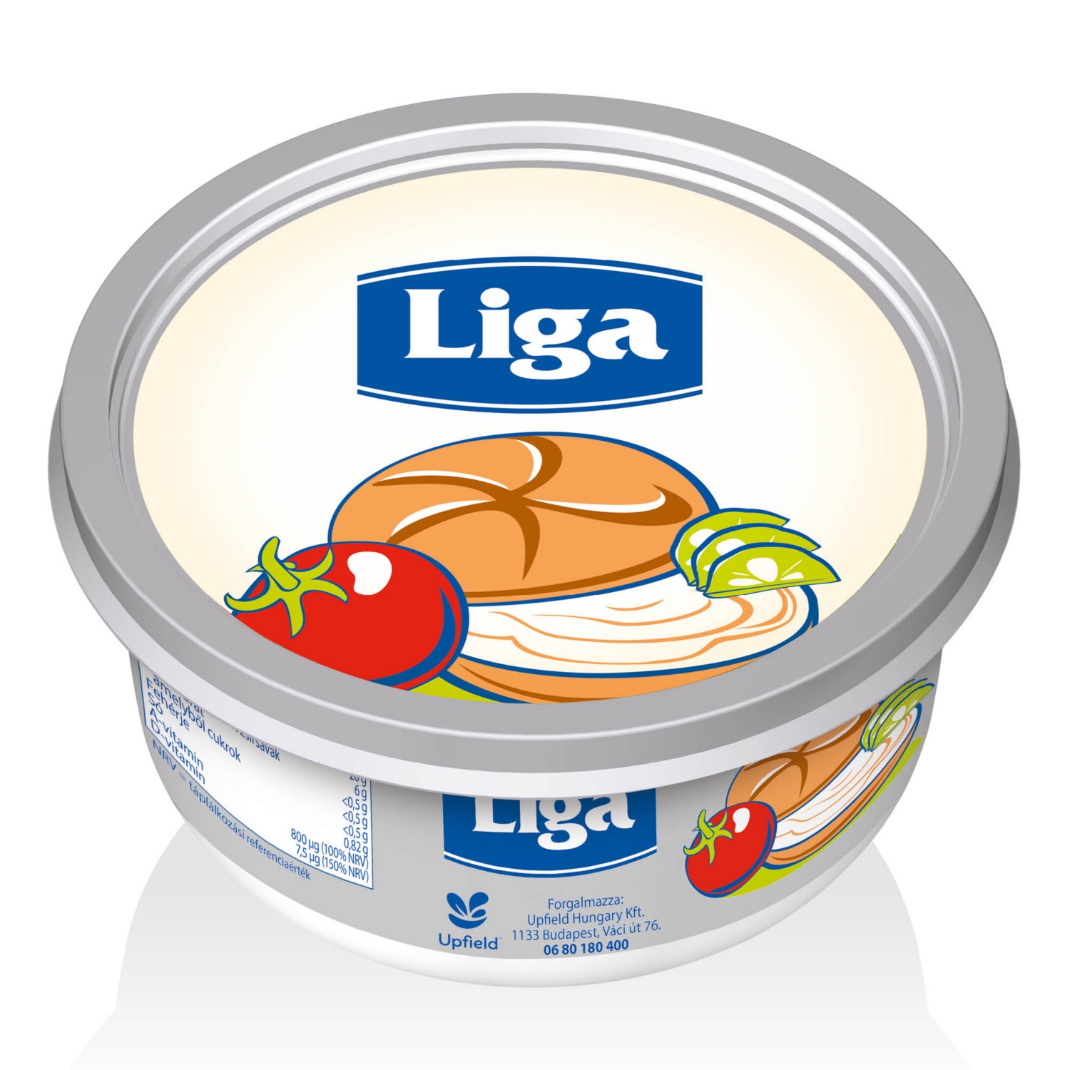 LIGA Tégelyes margarin 225 g