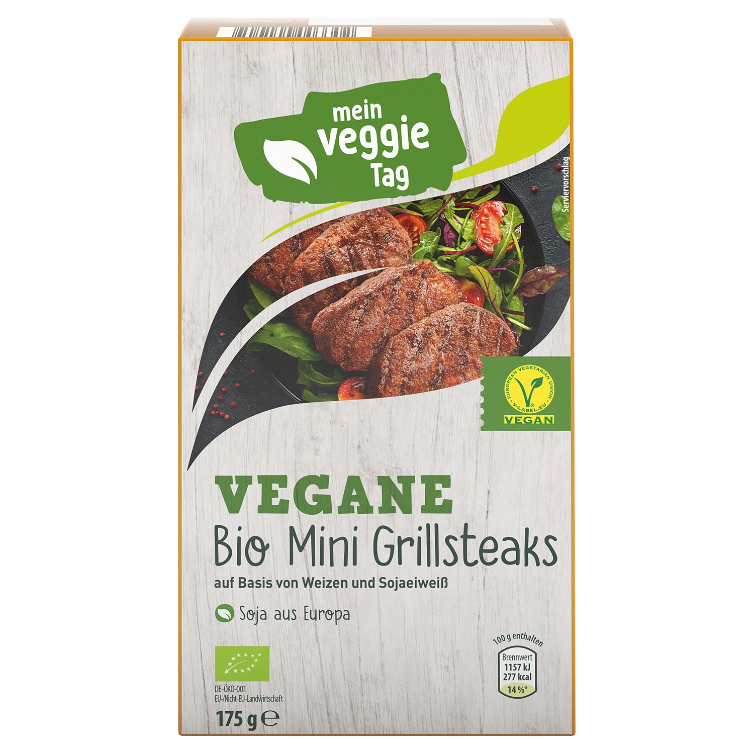 MEIN VEGGIE TAG Bio-Veganes-Grillsortiment 175 g