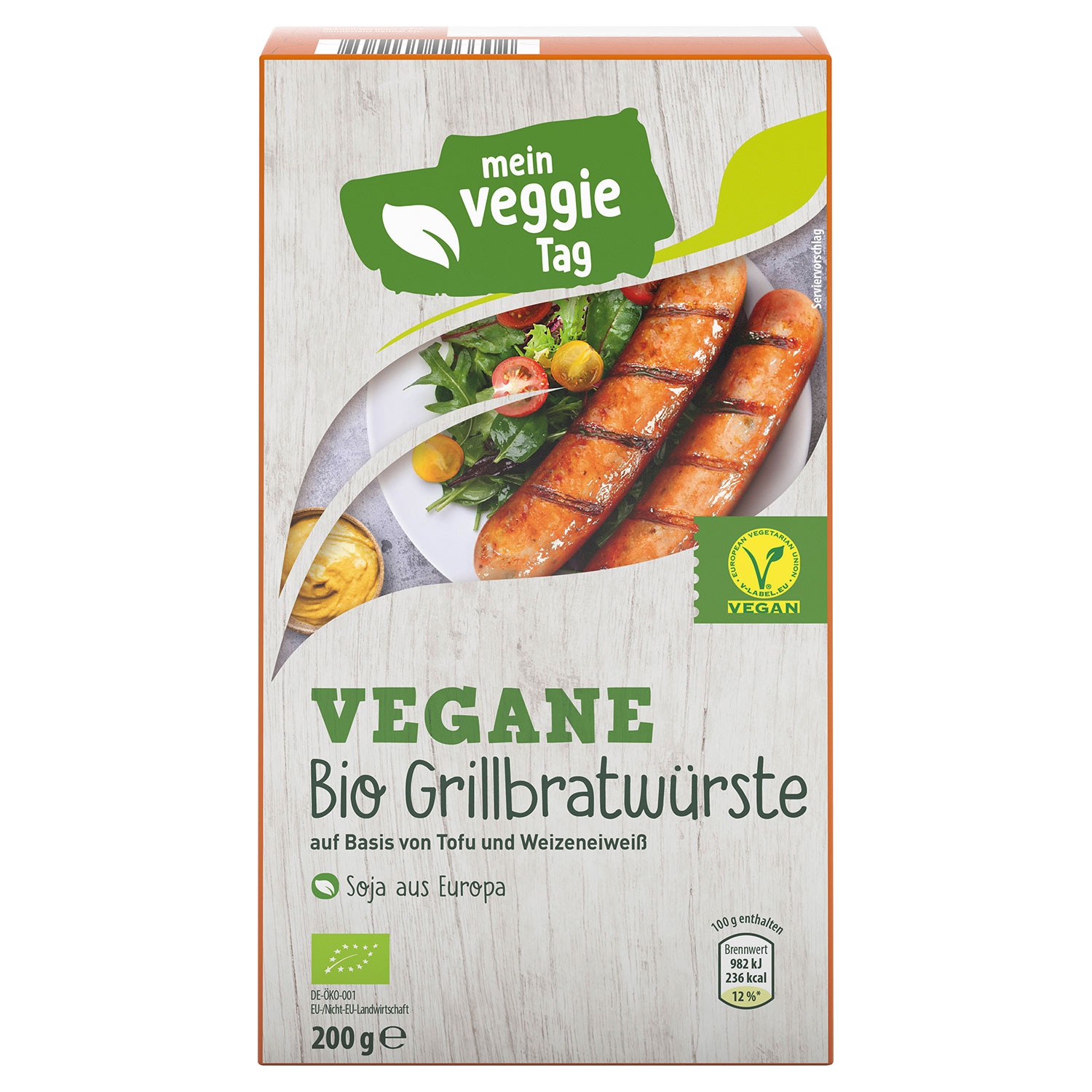 MEIN VEGGIE TAG Veganes Bio-Grillsortiment 200 g