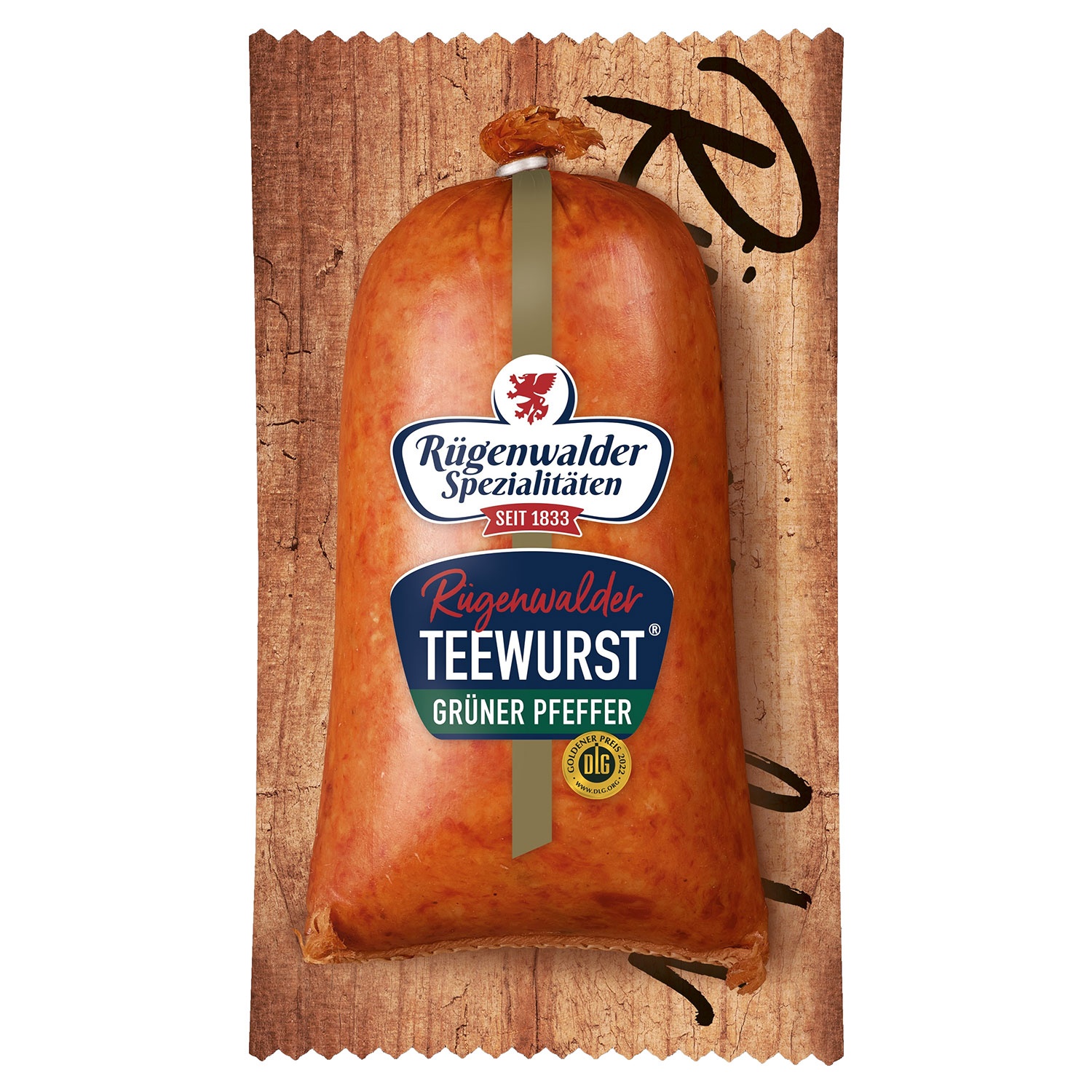 RÜGENWALDER Teewurst 250 g, Grob Pfeffer