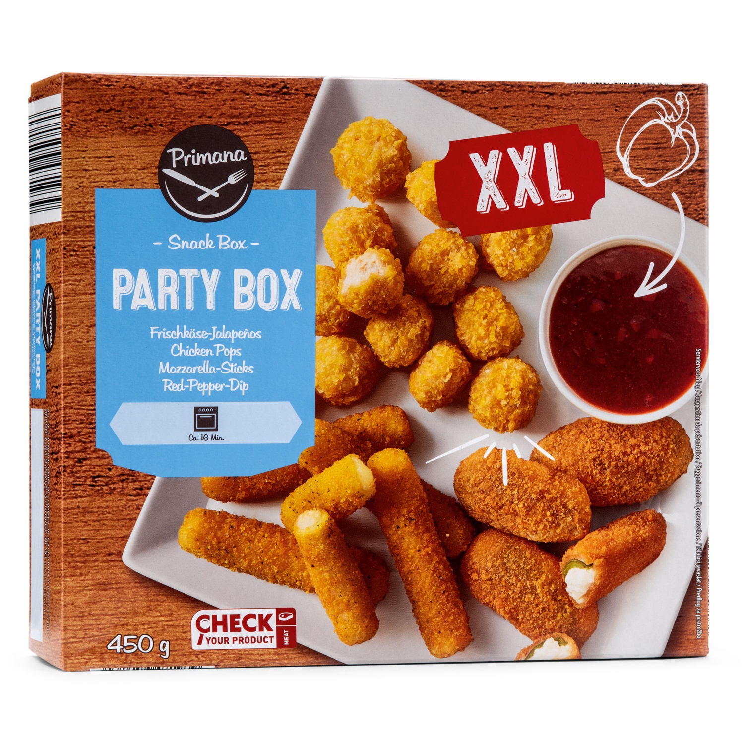 PRIMANA Party Snackbox XXL, Box 4
