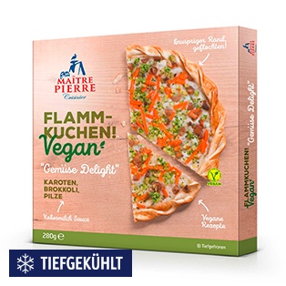 Veganer Flammkuchen