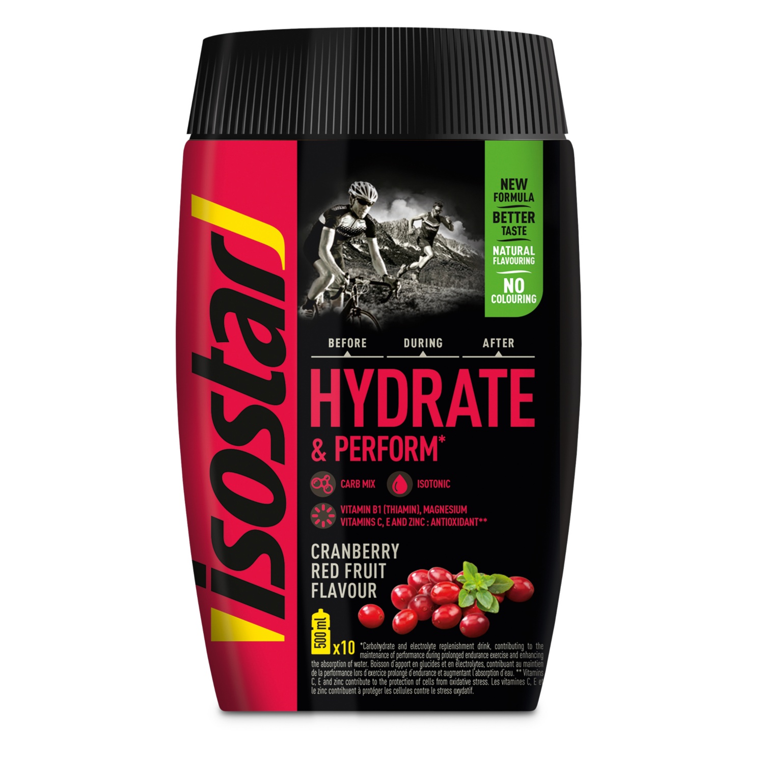 ISOSTAR Hydrate & Perform Pulver, Cranberry