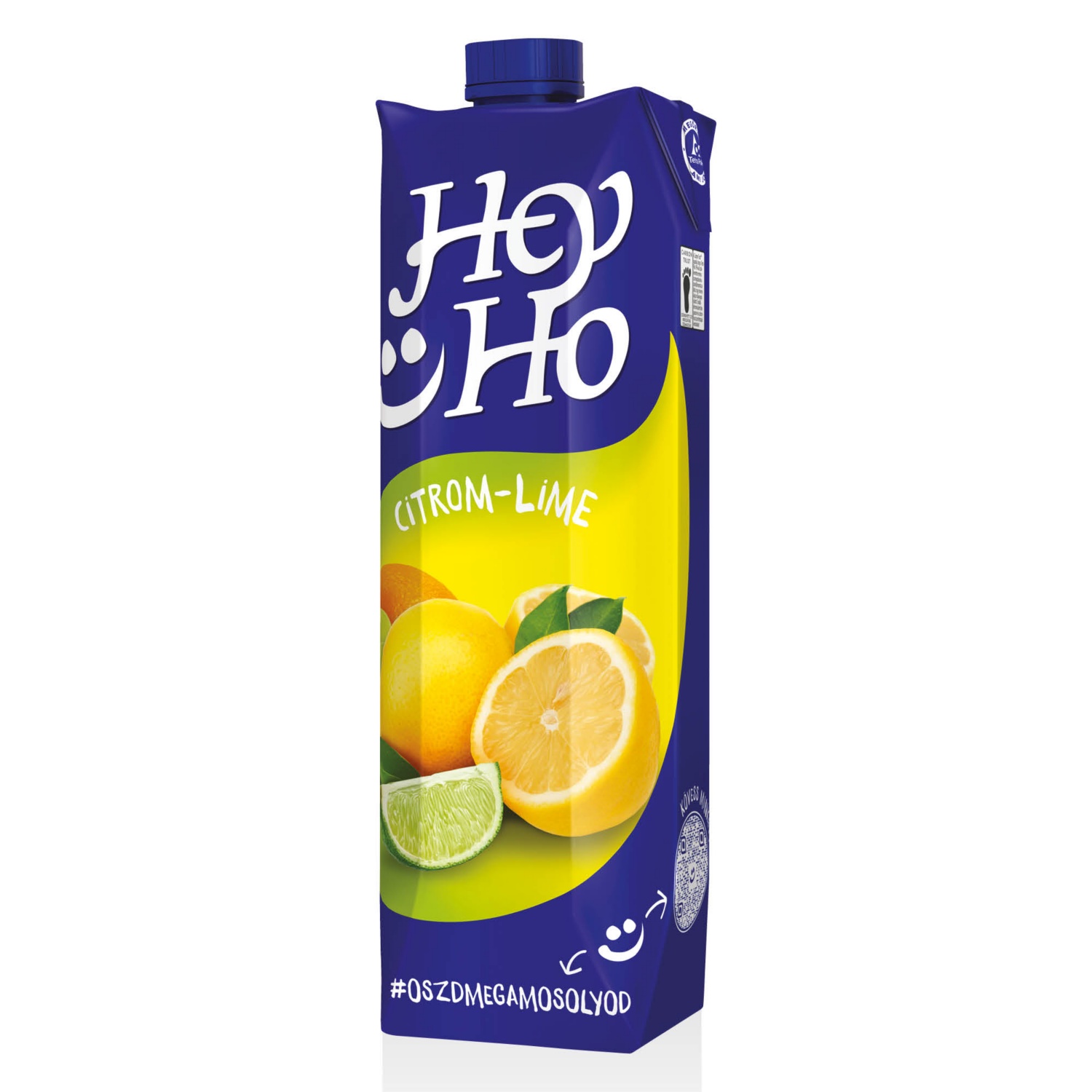 HEY-HO Gyümölcsital, 1 l, citrom-lime
