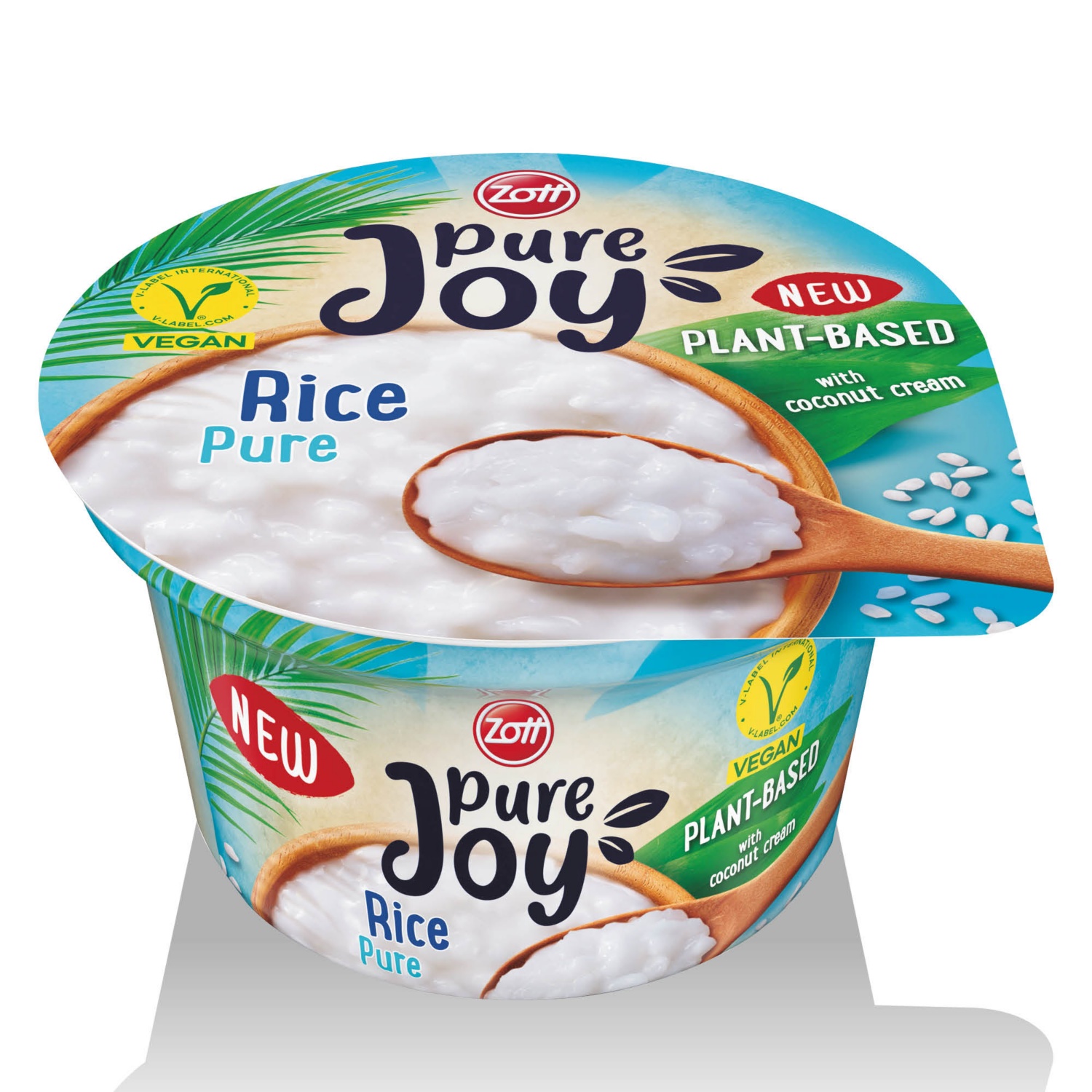 ZOTT Pure Joy rizsdesszert, 160 g, natúr