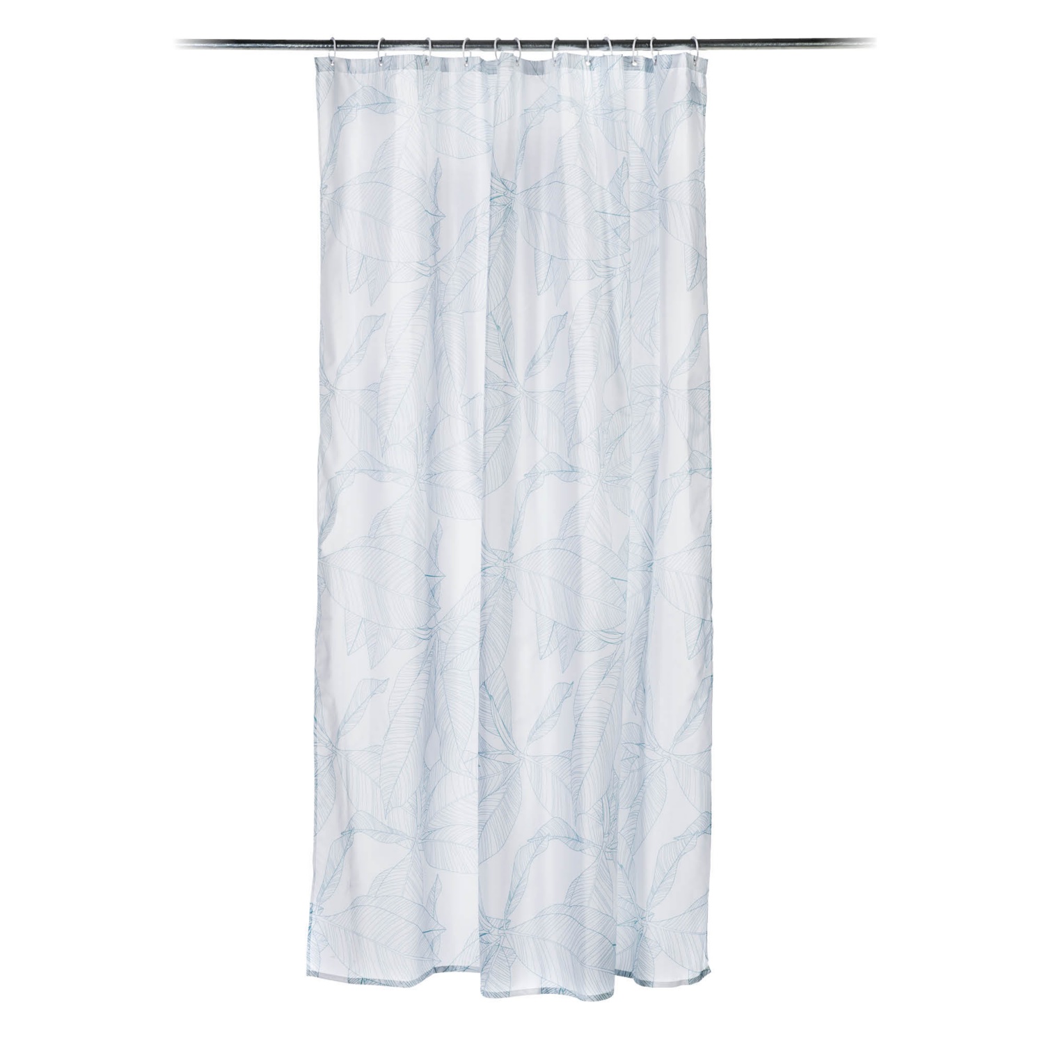 EASY HOME Duschvorhang, botanische Blätter ALDI SUISSE