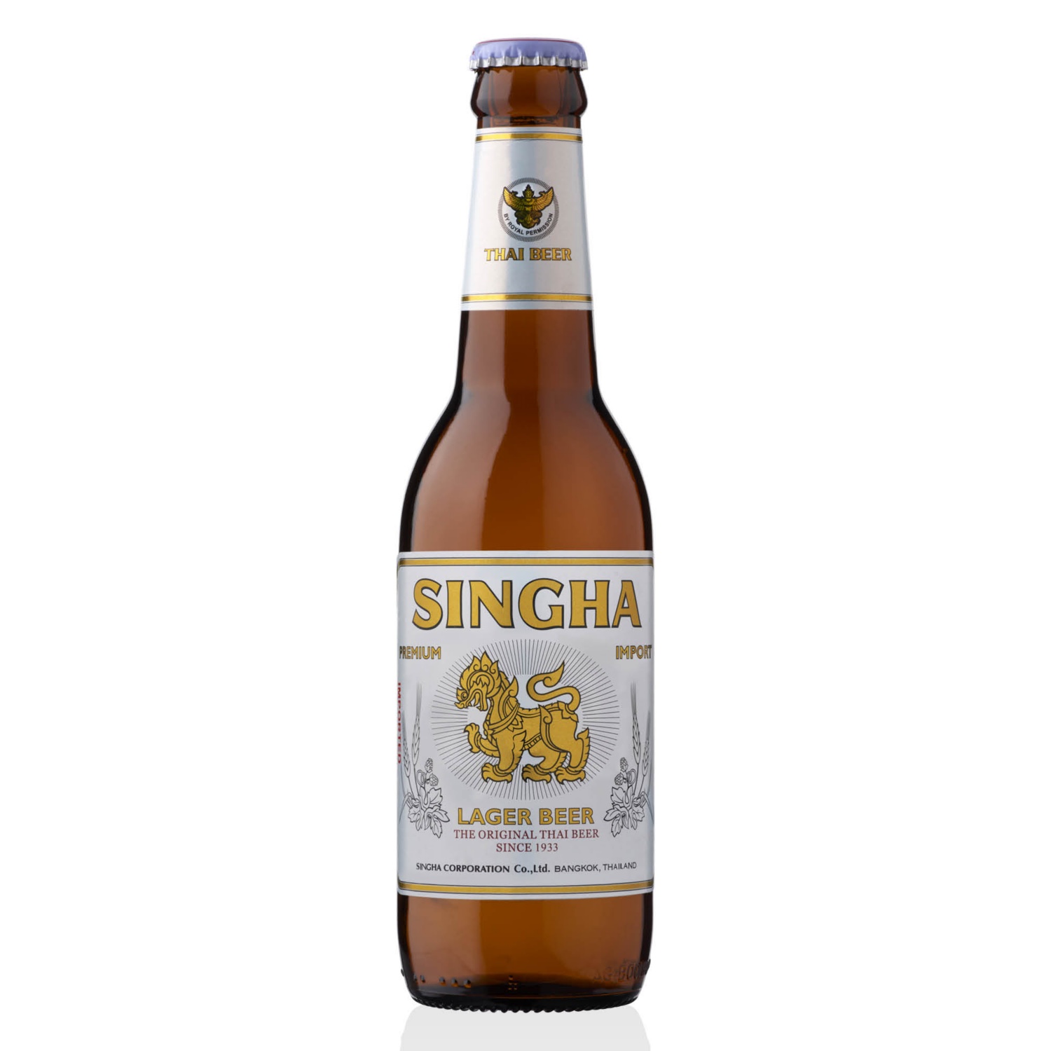 SINGHA Lager sör, 0,33 l