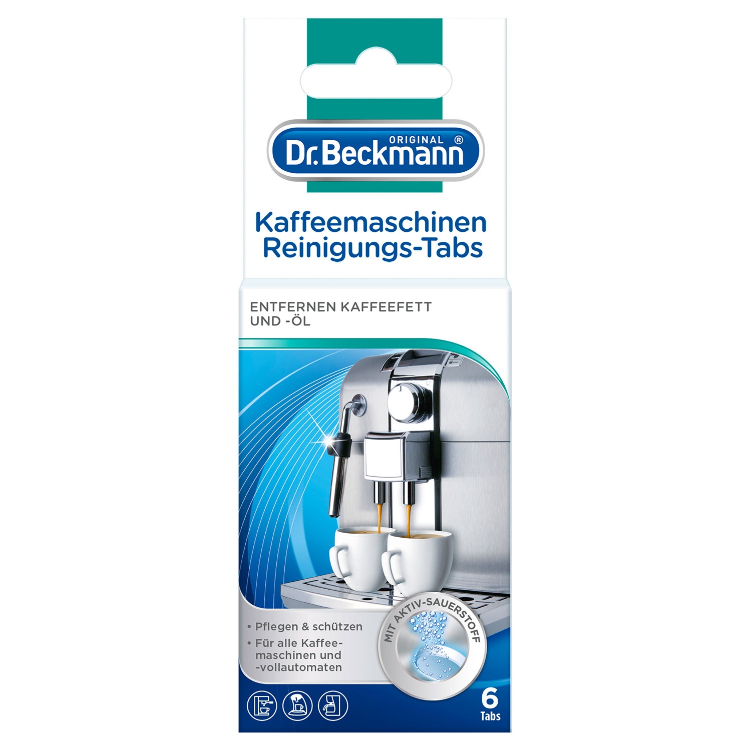 DR. BECKMANN® Kaffeemaschinen-Reiniger-Tabs