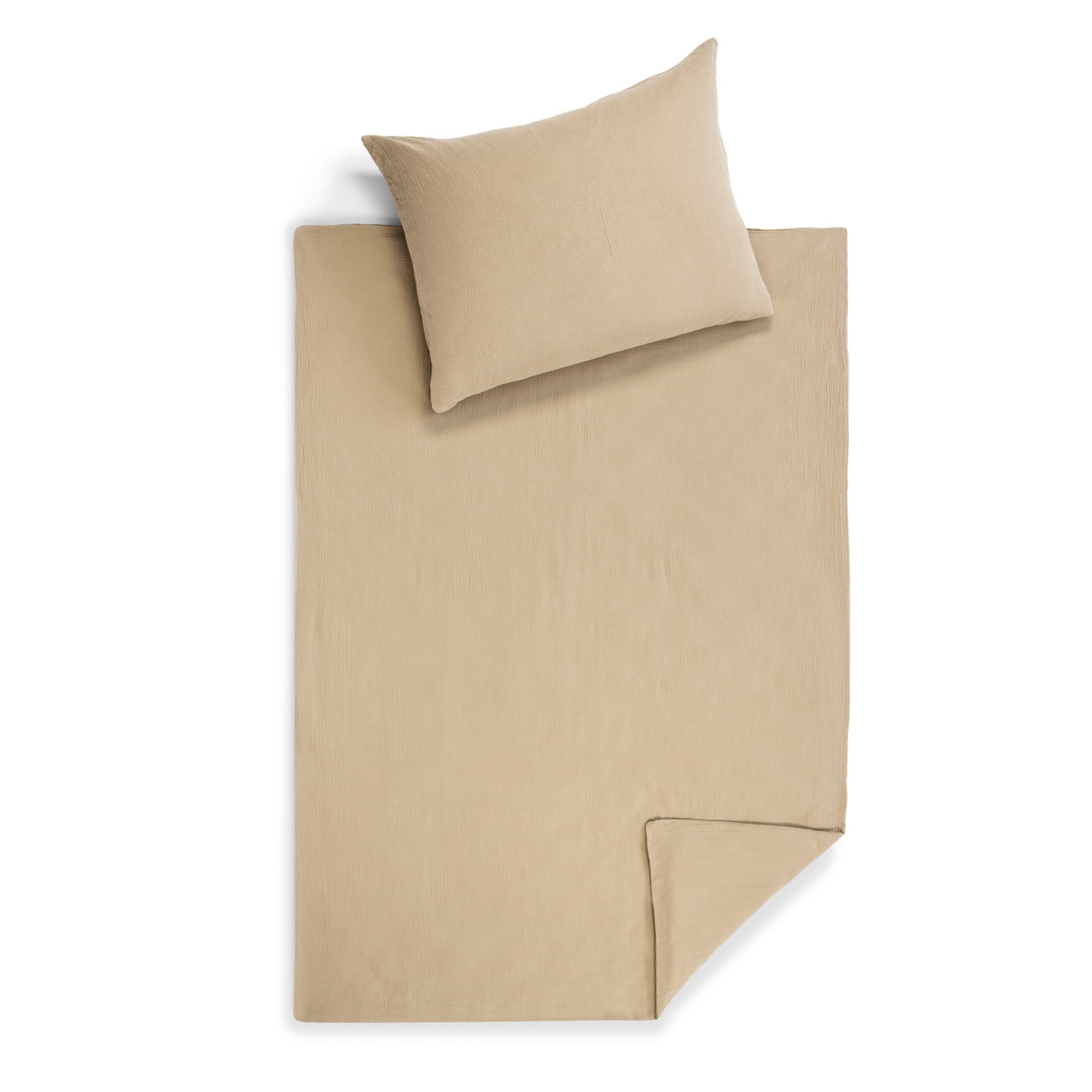 MY LIVING STYLE Bettwäsche Musselin, Taupe ALDI SUISSE
