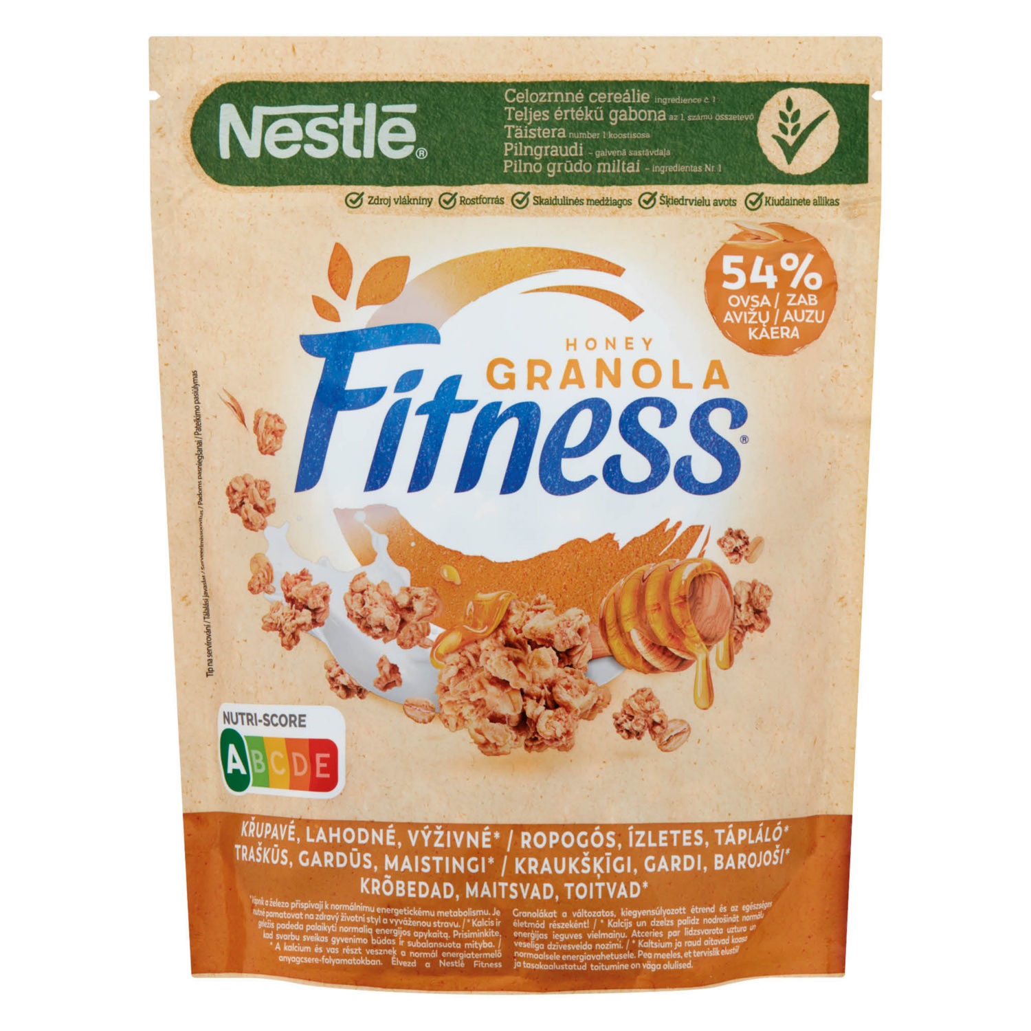 NESTLÉ Fitness granola, 300 g, mézzel