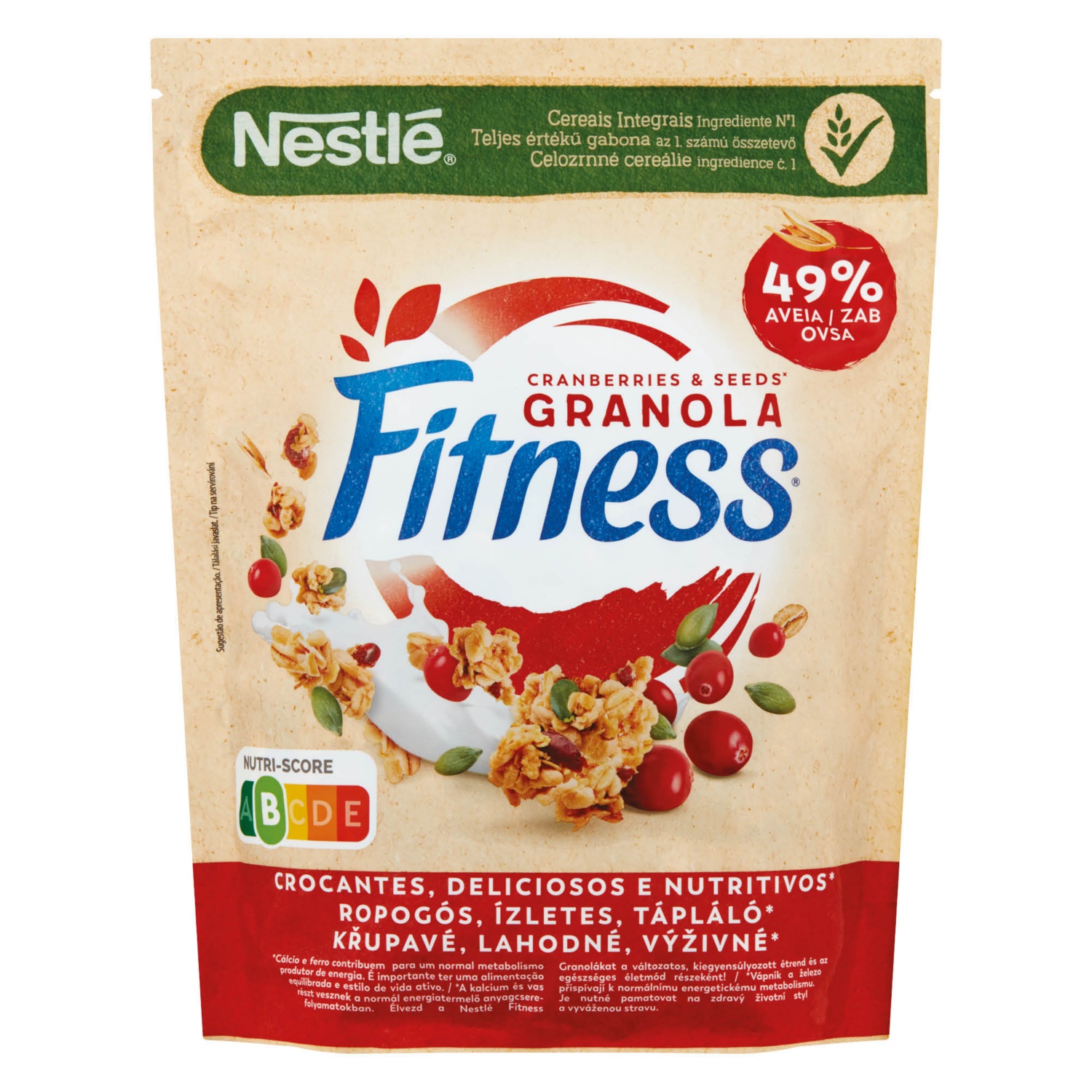 NESTLÉ Fitness granola, 300 g, áfonyával és tökmaggal