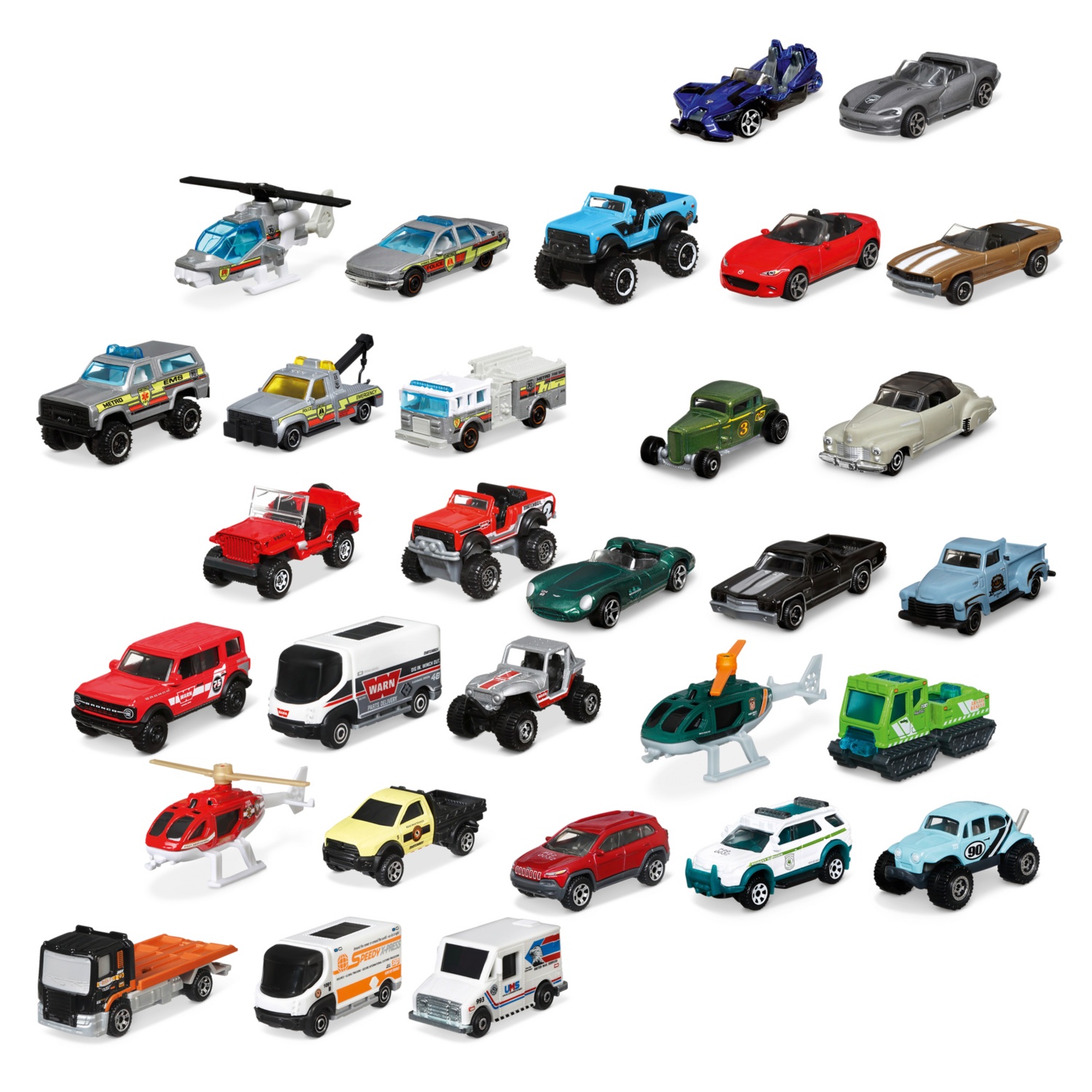 Matchbox Set de 5 véhicules au meilleur prix sur