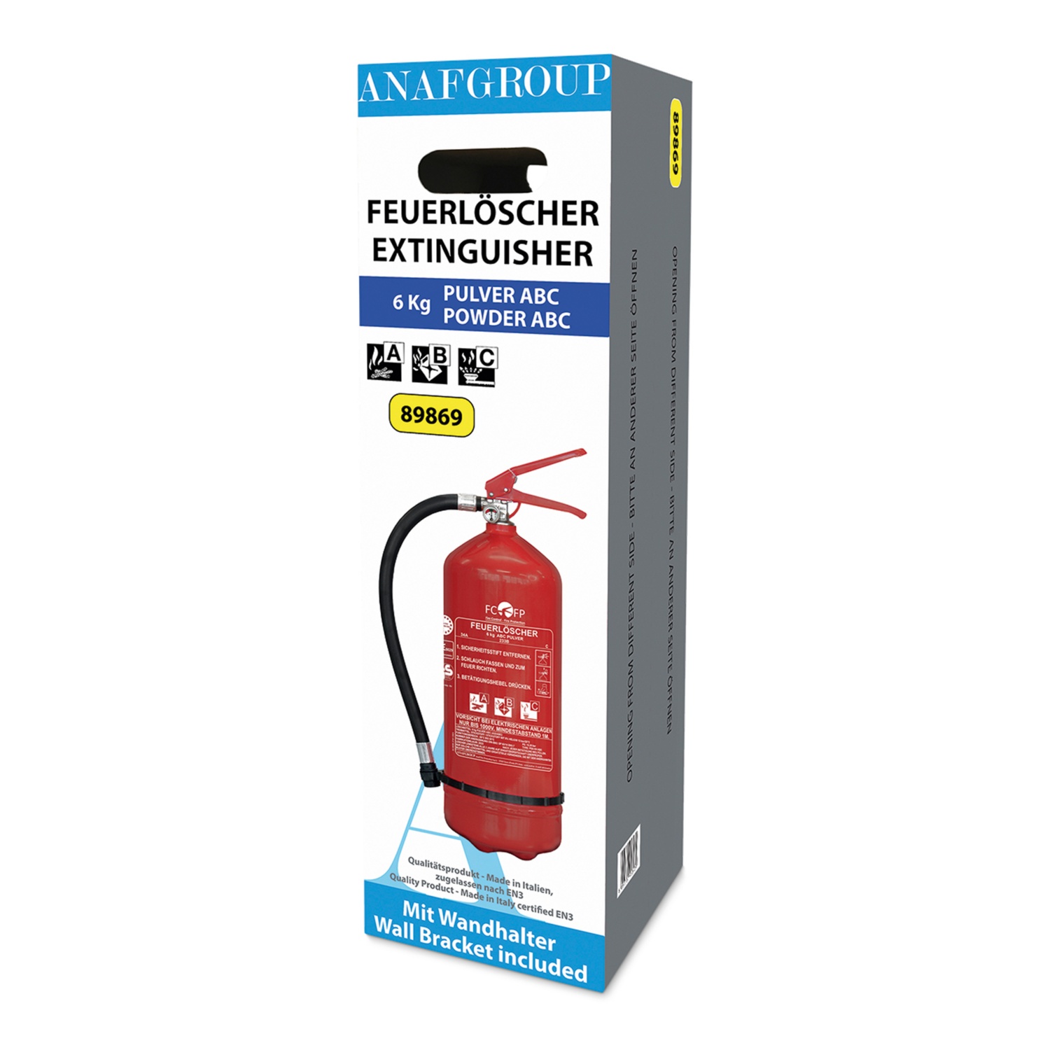 Feuerlöscher Auto, ABC, Pulver, 2kg, 18,99 €