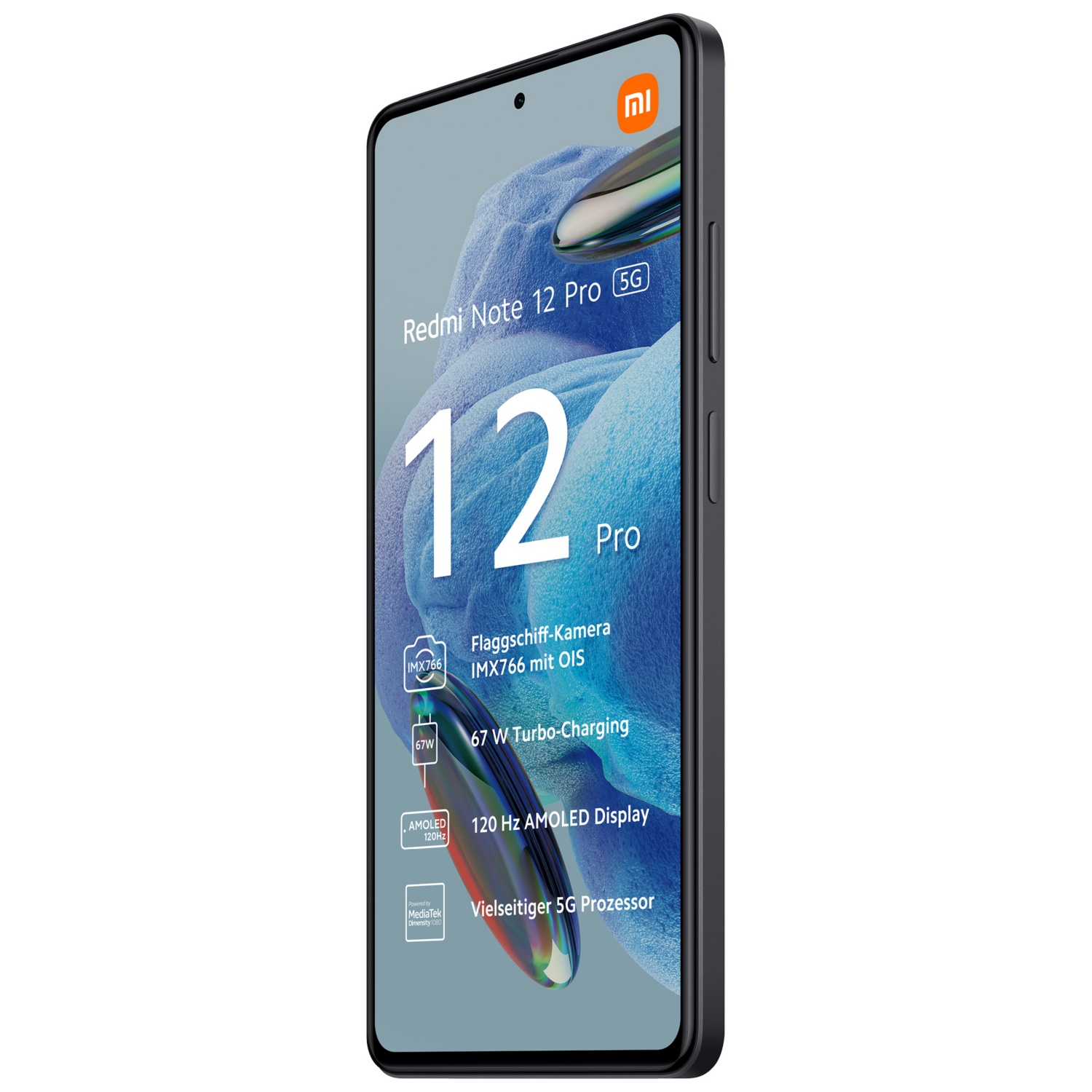 Xiaomi Redmi Note 12 Pro 5G 6Go/128Go Bleu - Téléphone portable