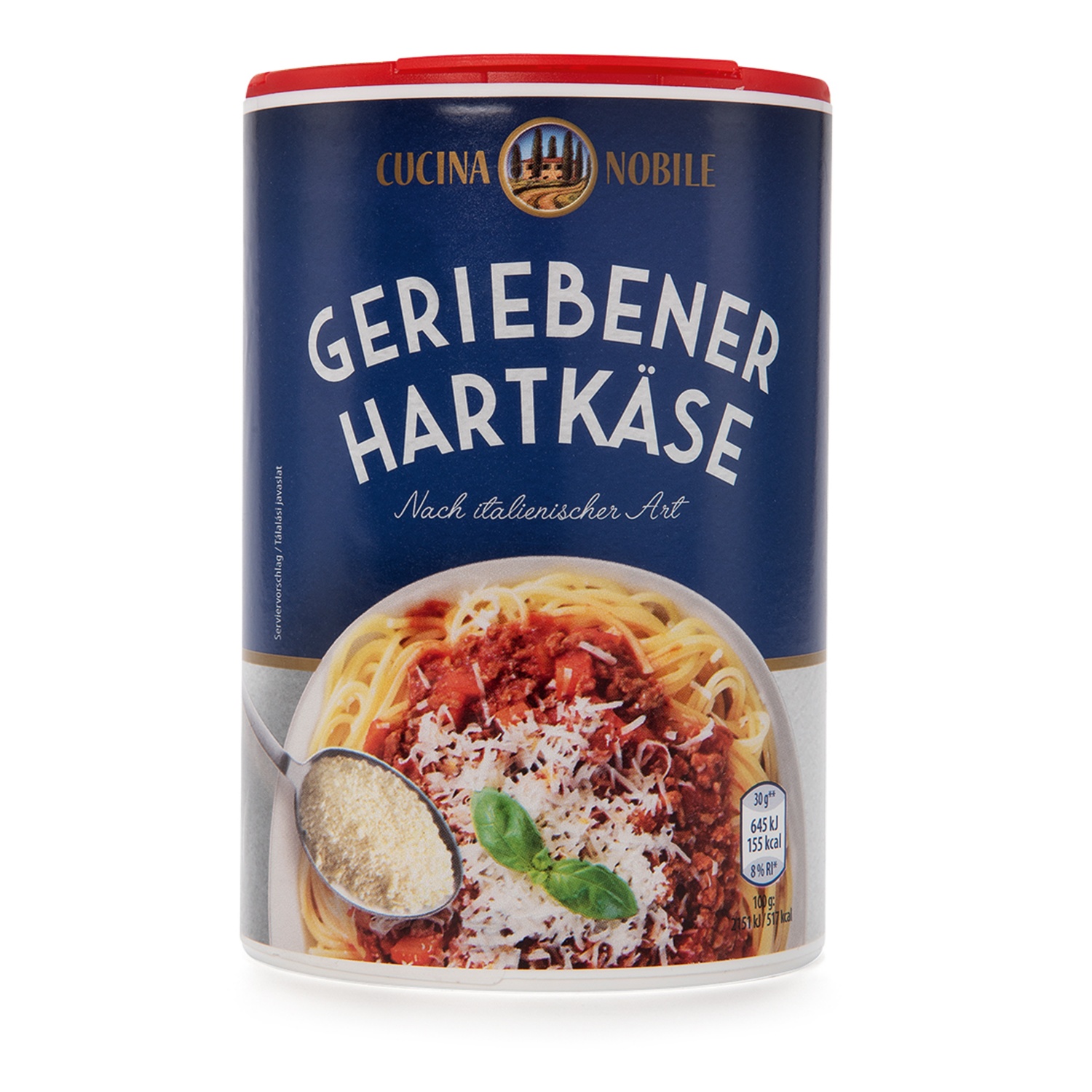 CUCINA NOBILE Hartkäse gerieben