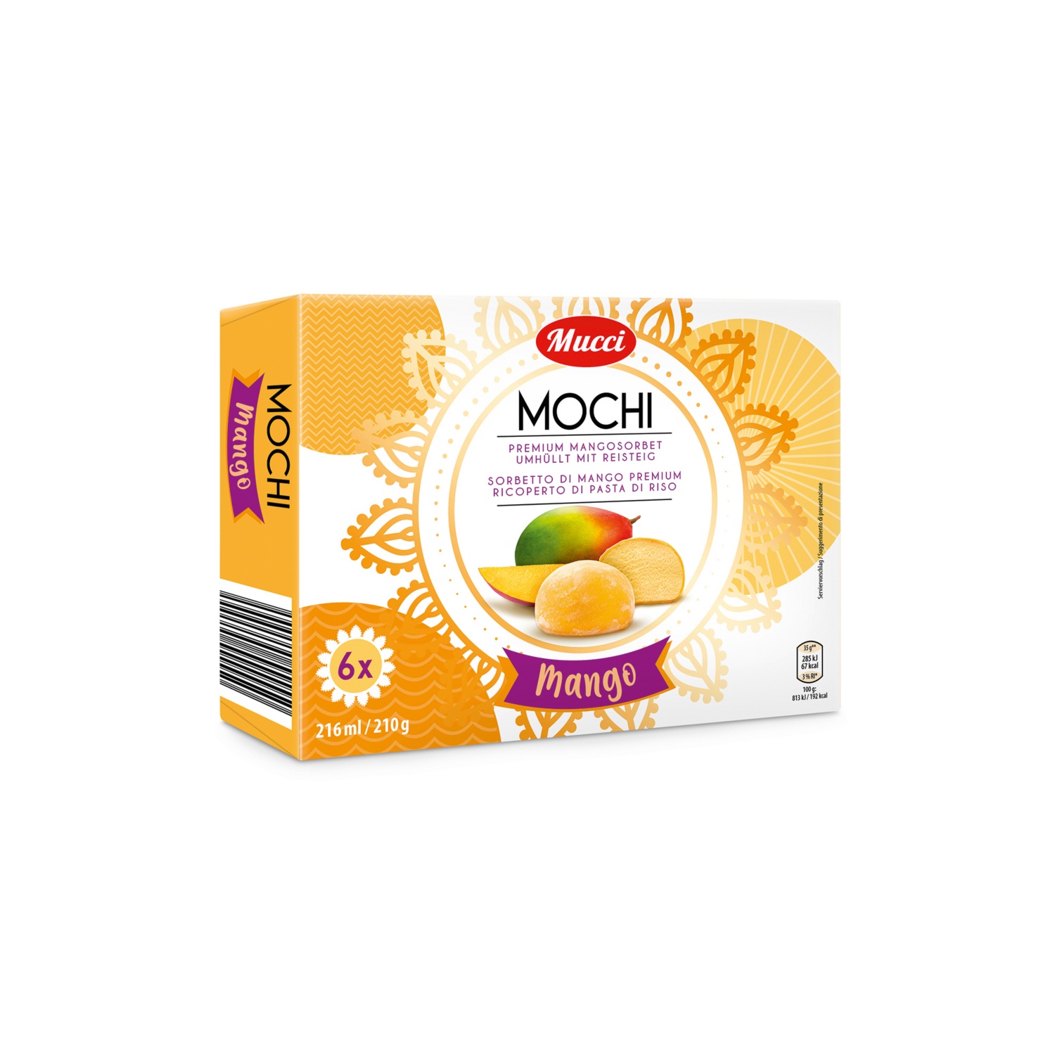 GRANDESSA Mochi al mango
