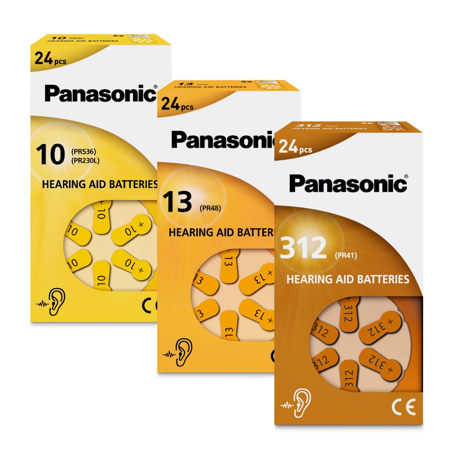PANASONIC Multipack Knopfzellenbatterien