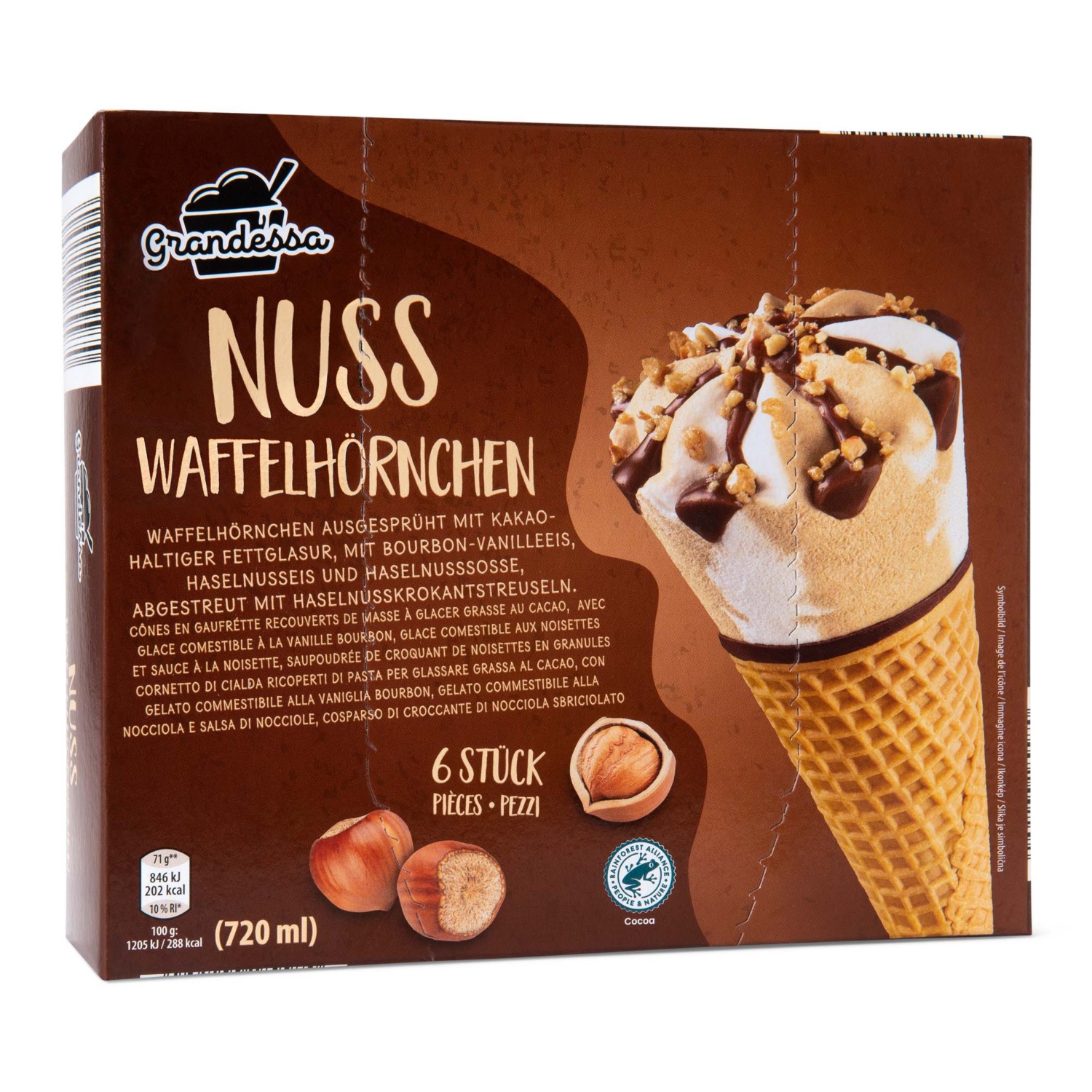 GRANDESSA Coni, nocciola