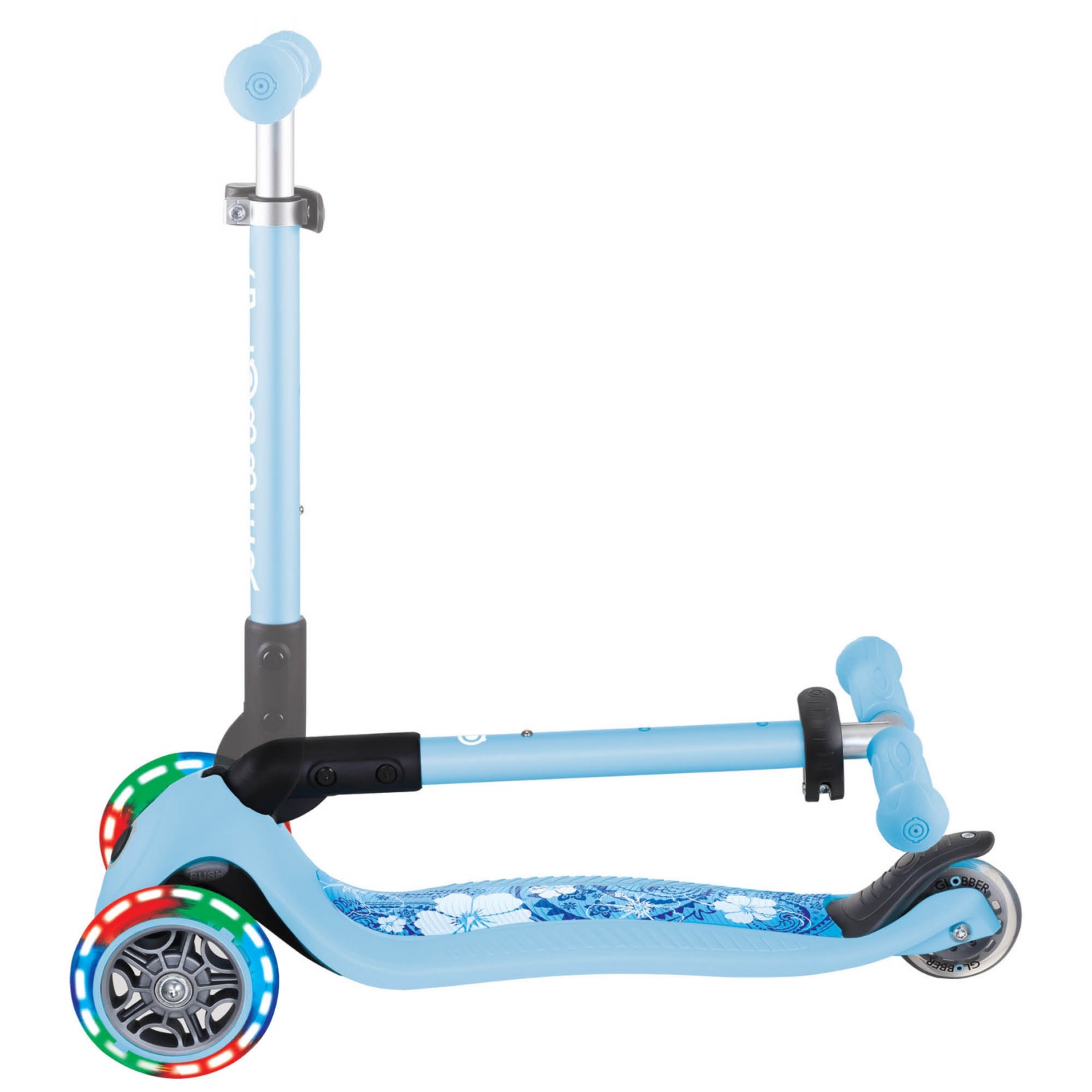 Globber Primo Plus - Trottinette Enfant 3 Roues - Bleu