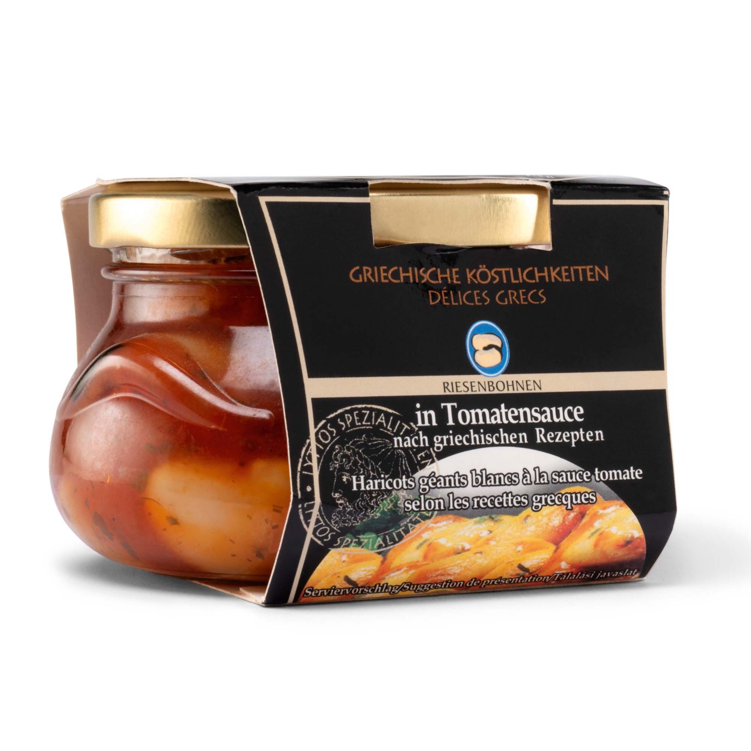 LYTTOS Specialità greche, fagioli bianchi giganti in salsa di pomodoro