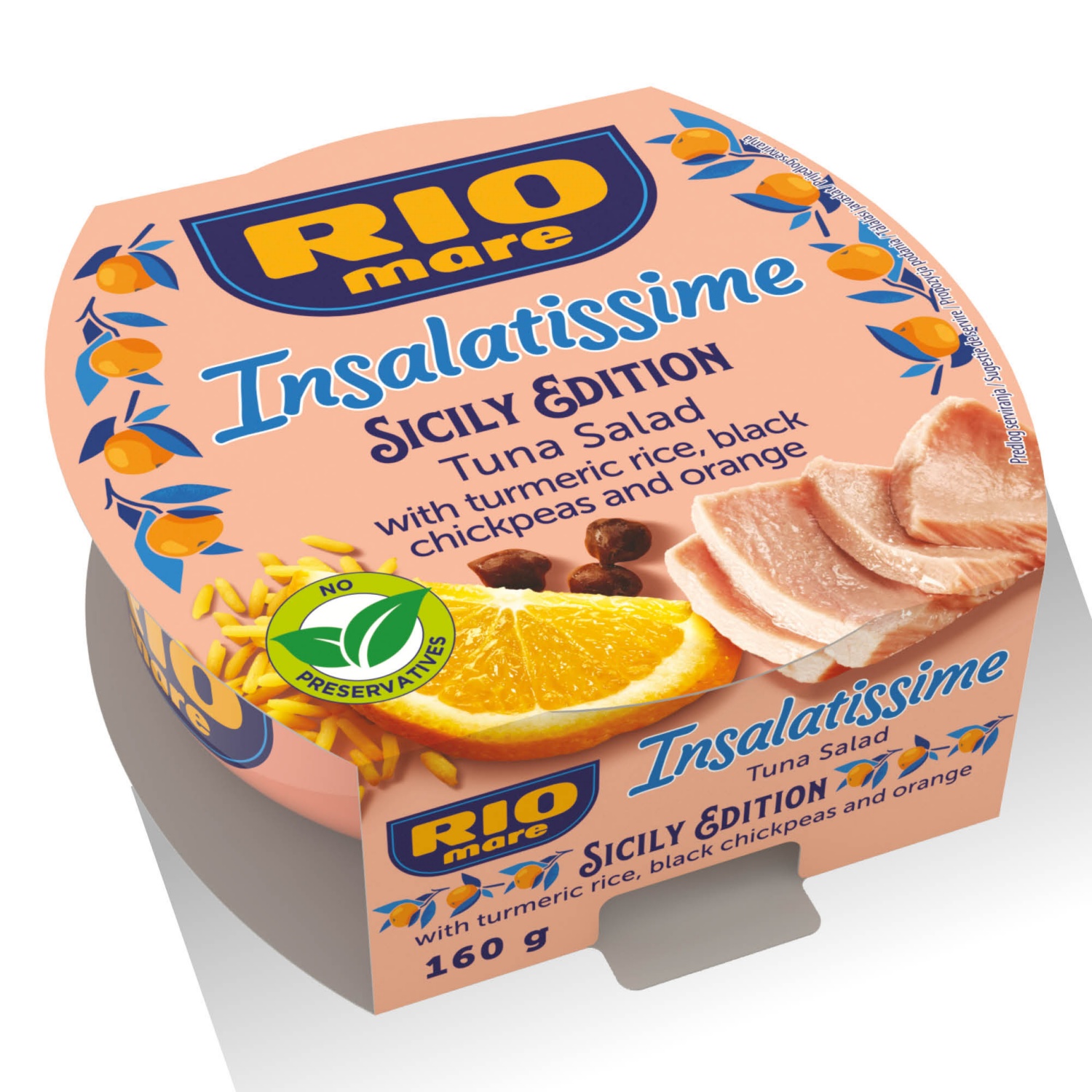 RIO MARE Insalatissime tonhalsaláta, szicíliai, 160 g