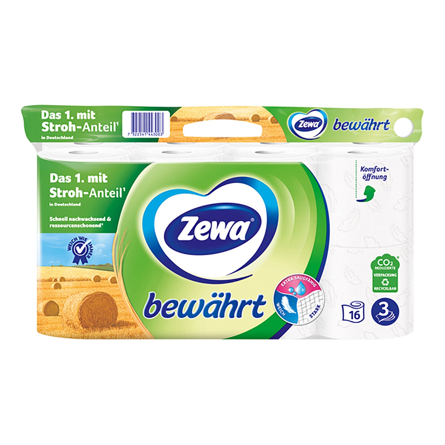 ZEWA® Toilettenpapier „bewährt“