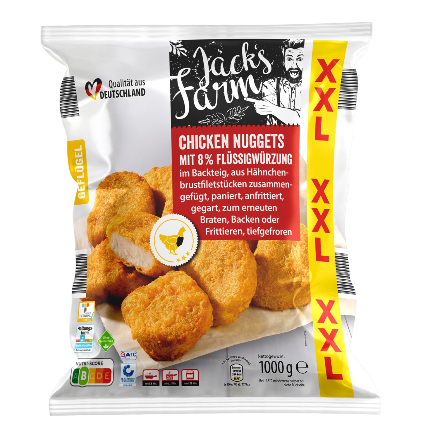 JACK’S FARM Chicken Nuggets 1 kg