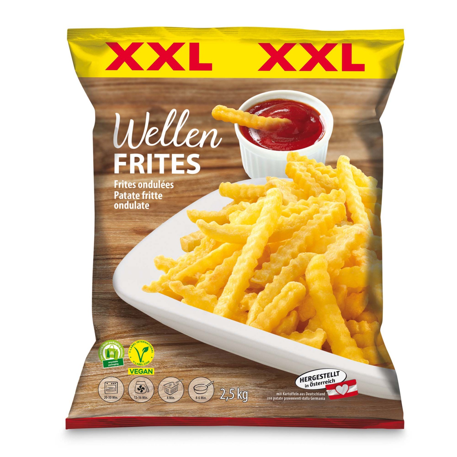 XXL Wellen Frites