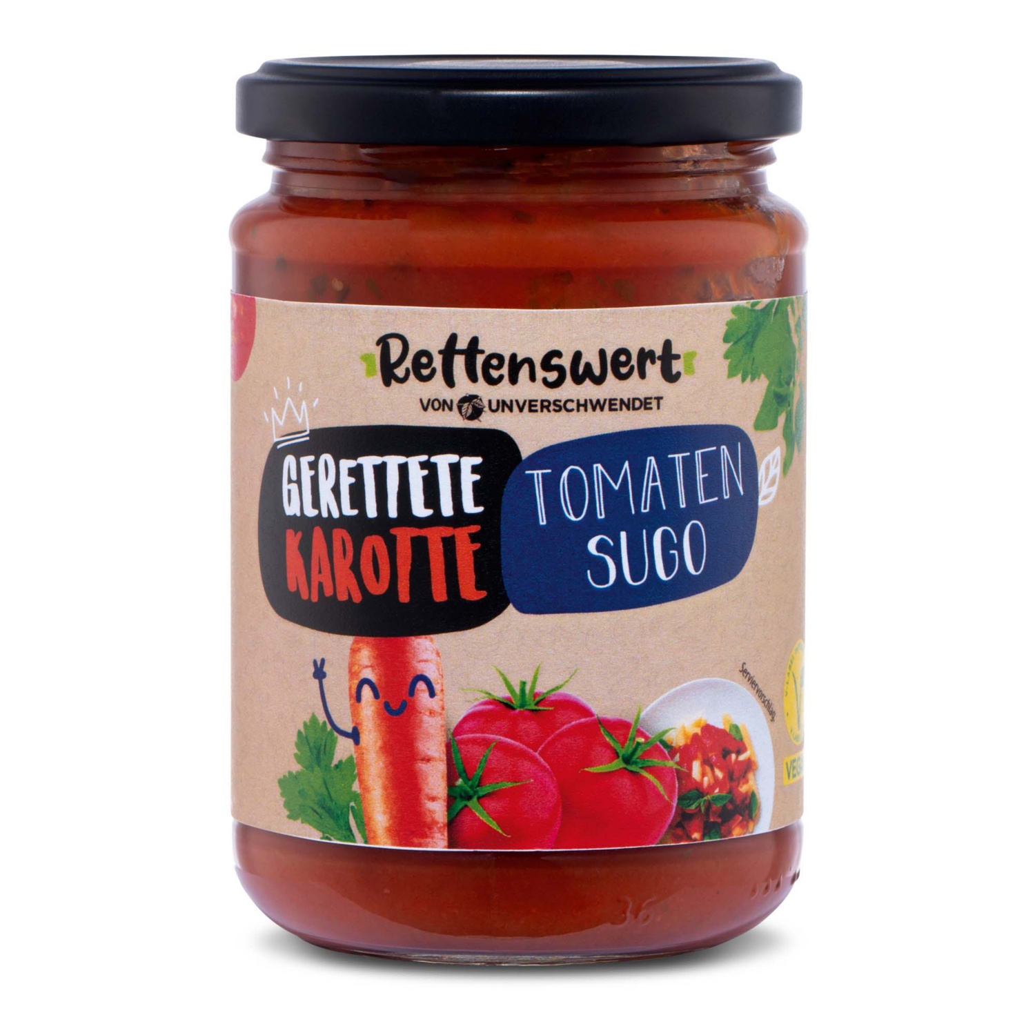 RETTENSWERT Sugo, Karotte-Tomate