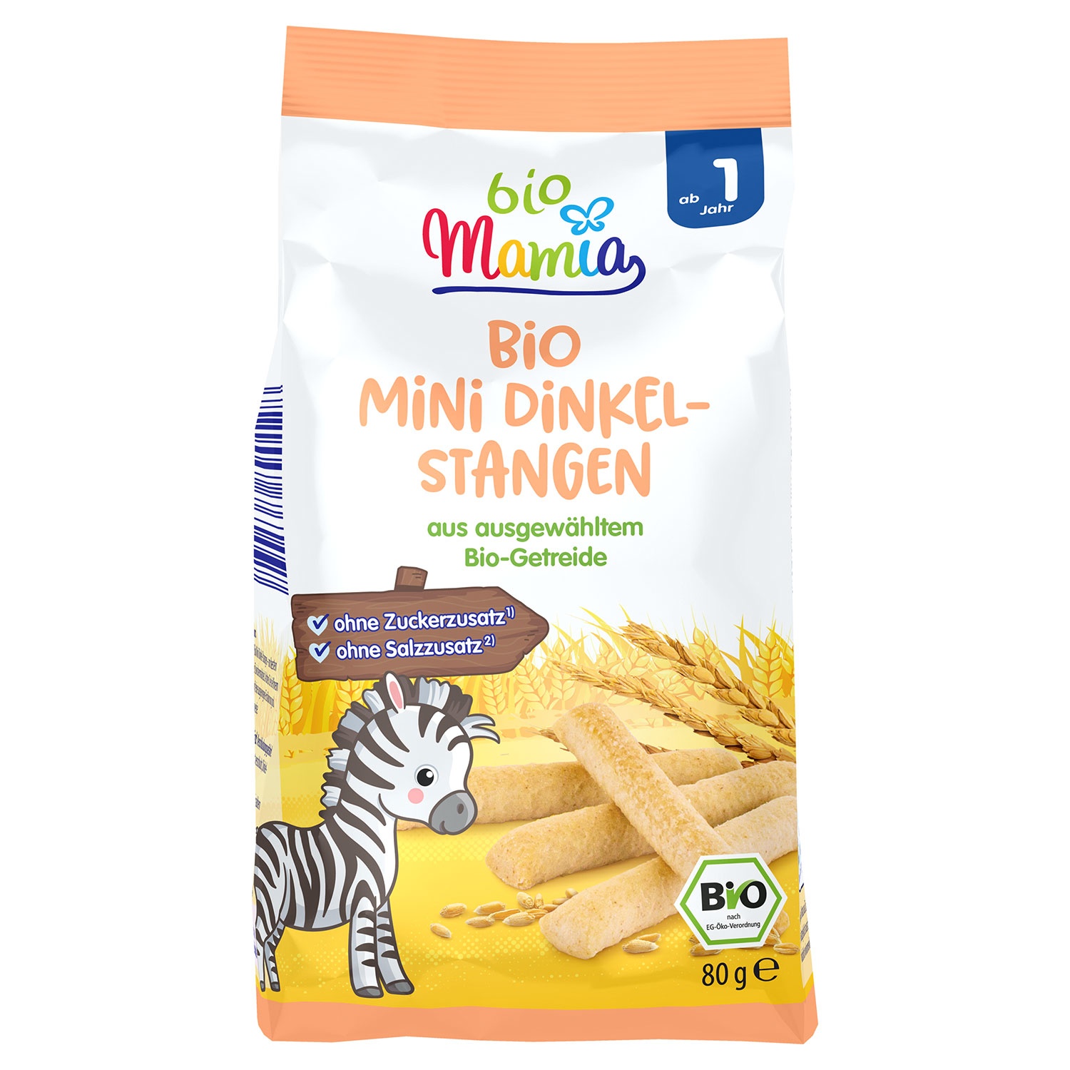 MAMIA BIO Bio-Mini-Dinkel-Snack 80 g