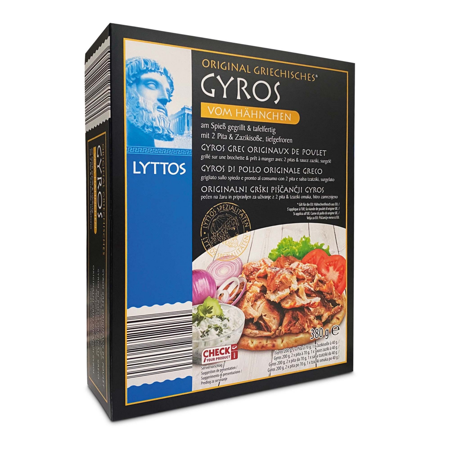 LYTTOS Gyros con pita pollo