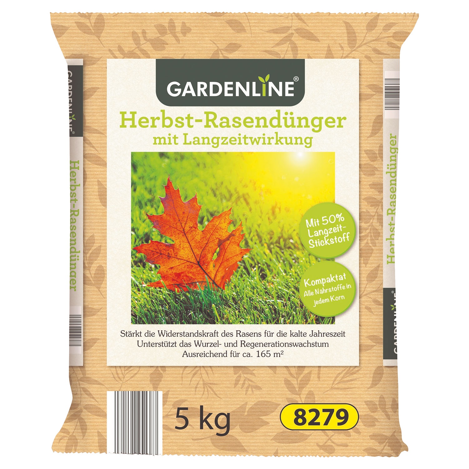 GARDENLINE Herbst-Rasendünger 5 kg