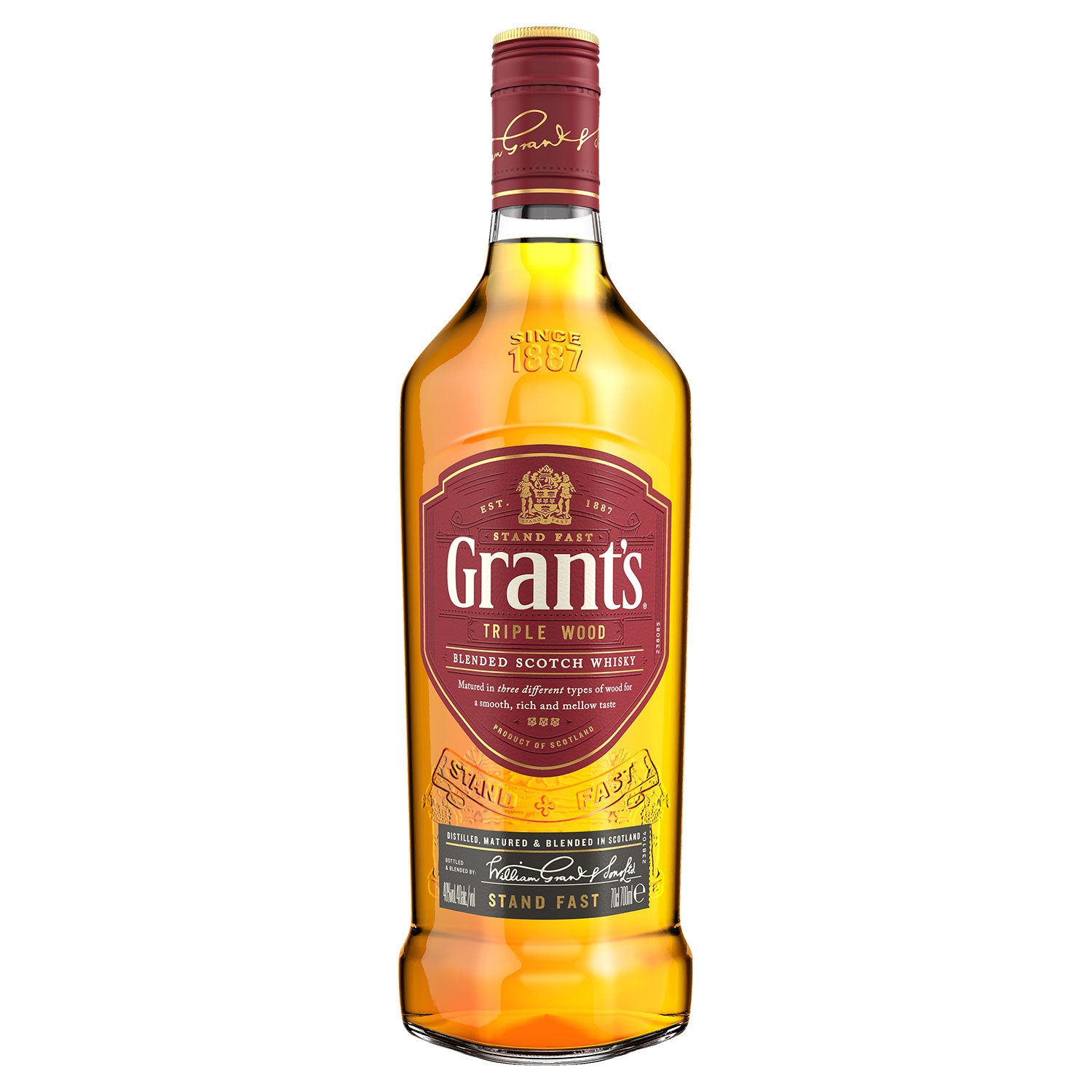 GRANT'S® Triple Wood Blended Scotch Whisky 0,7 l