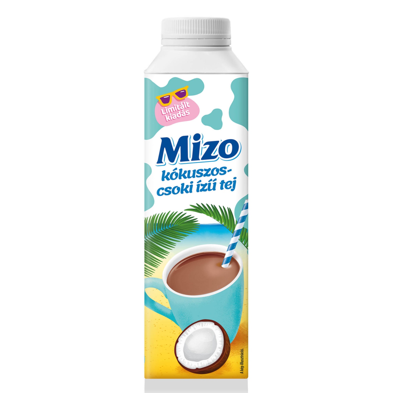 MIZO Tejital, 450 ml, kókuszos-csokoládé ízű